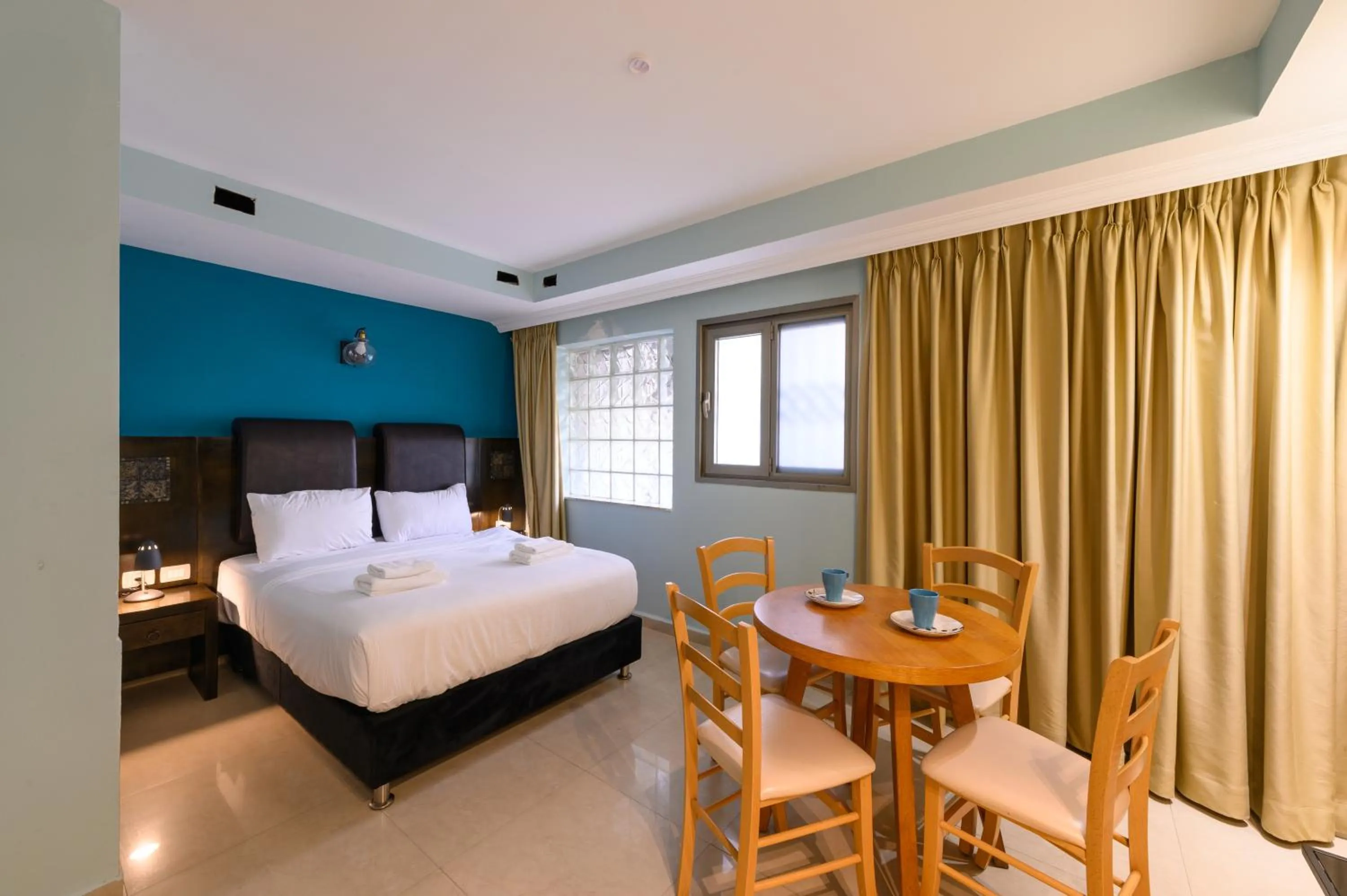 Bed in Marina Beach Hotel