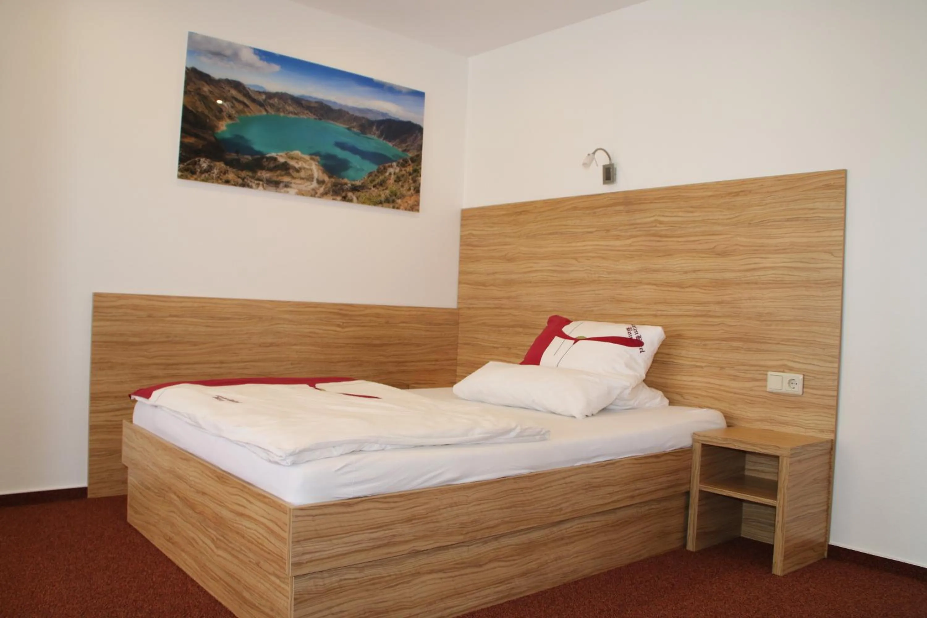 Photo of the whole room, Bed in Hotel Garten