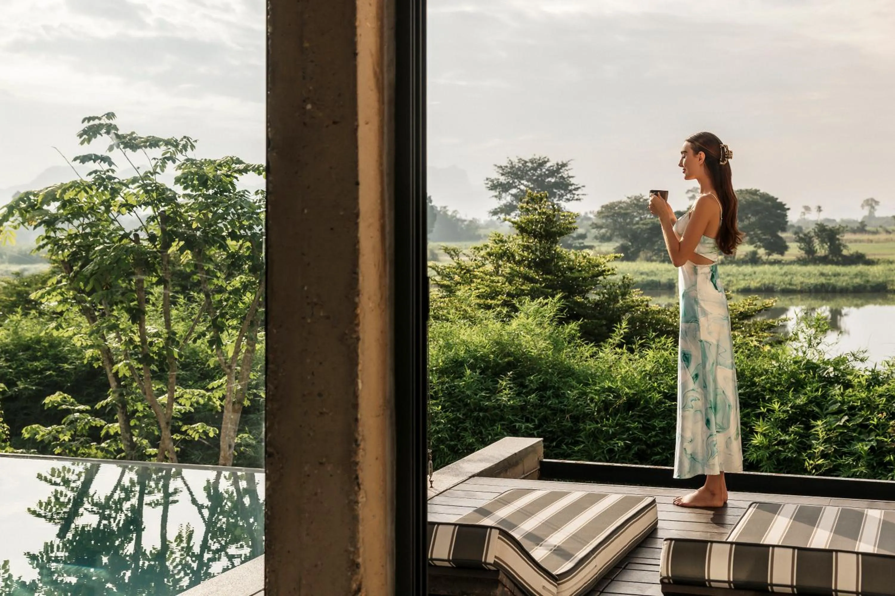 Lake view in The Xcape River Kwai