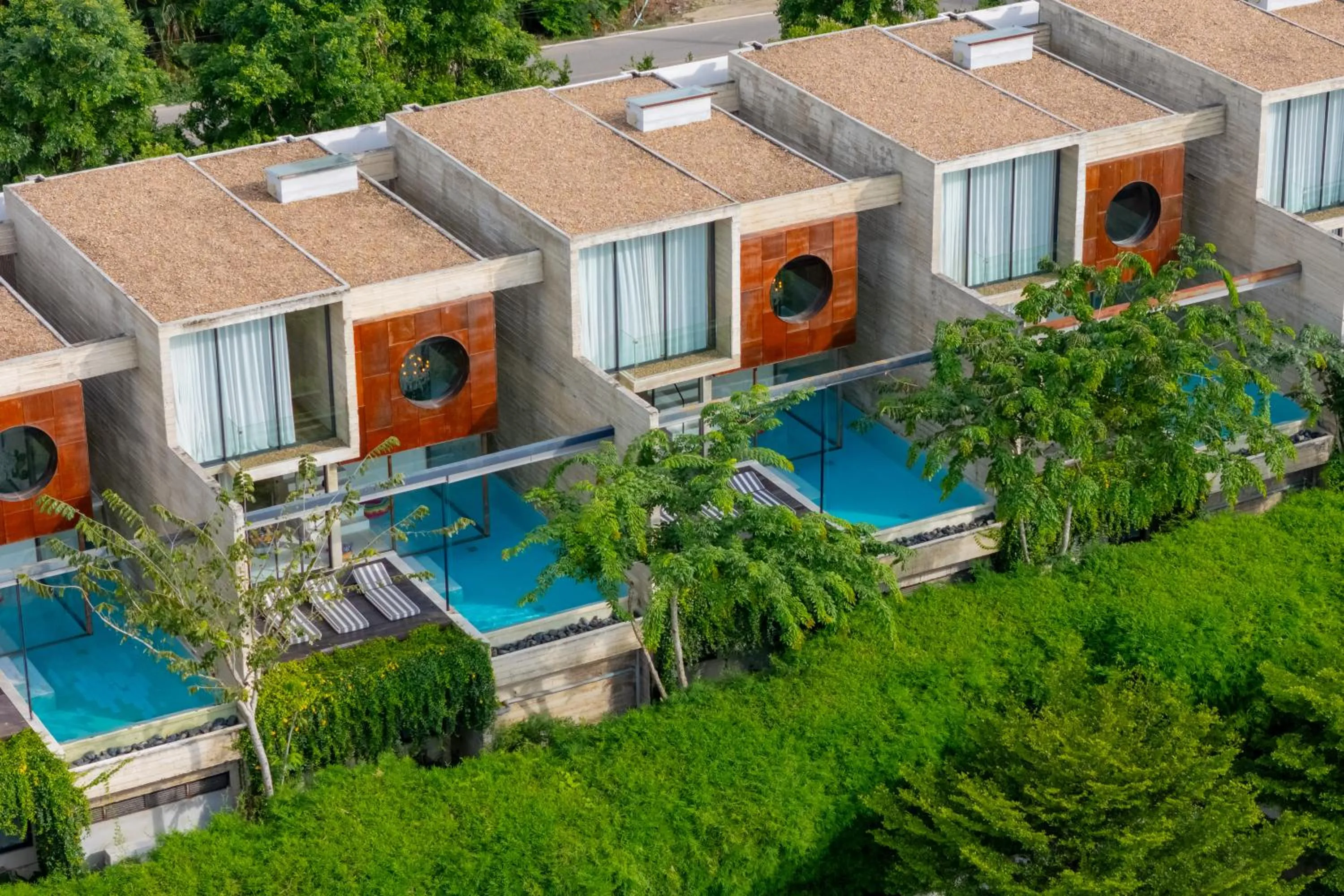 Bird's eye view in The Xcape River Kwai