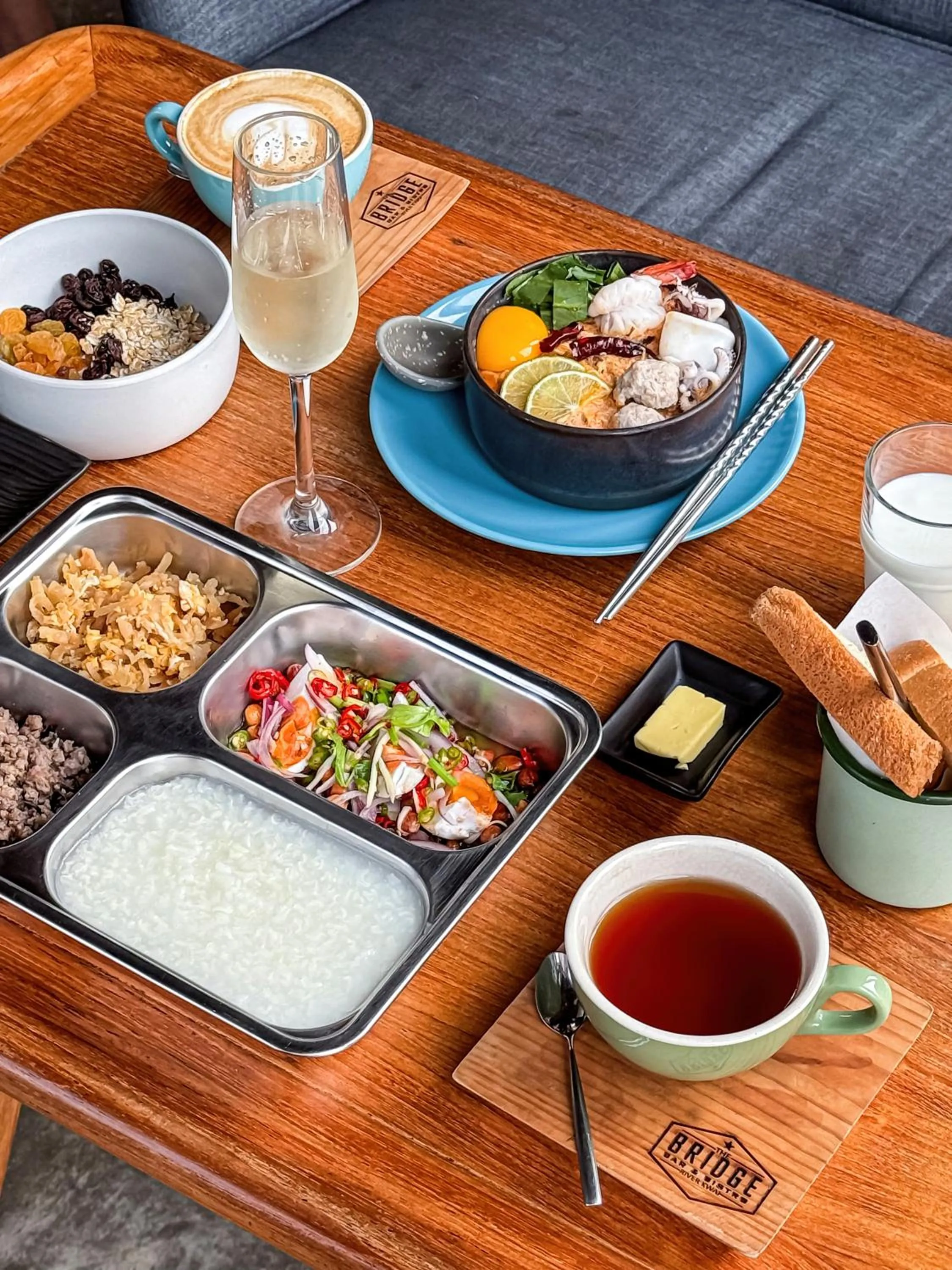 Food close-up in The Xcape River Kwai