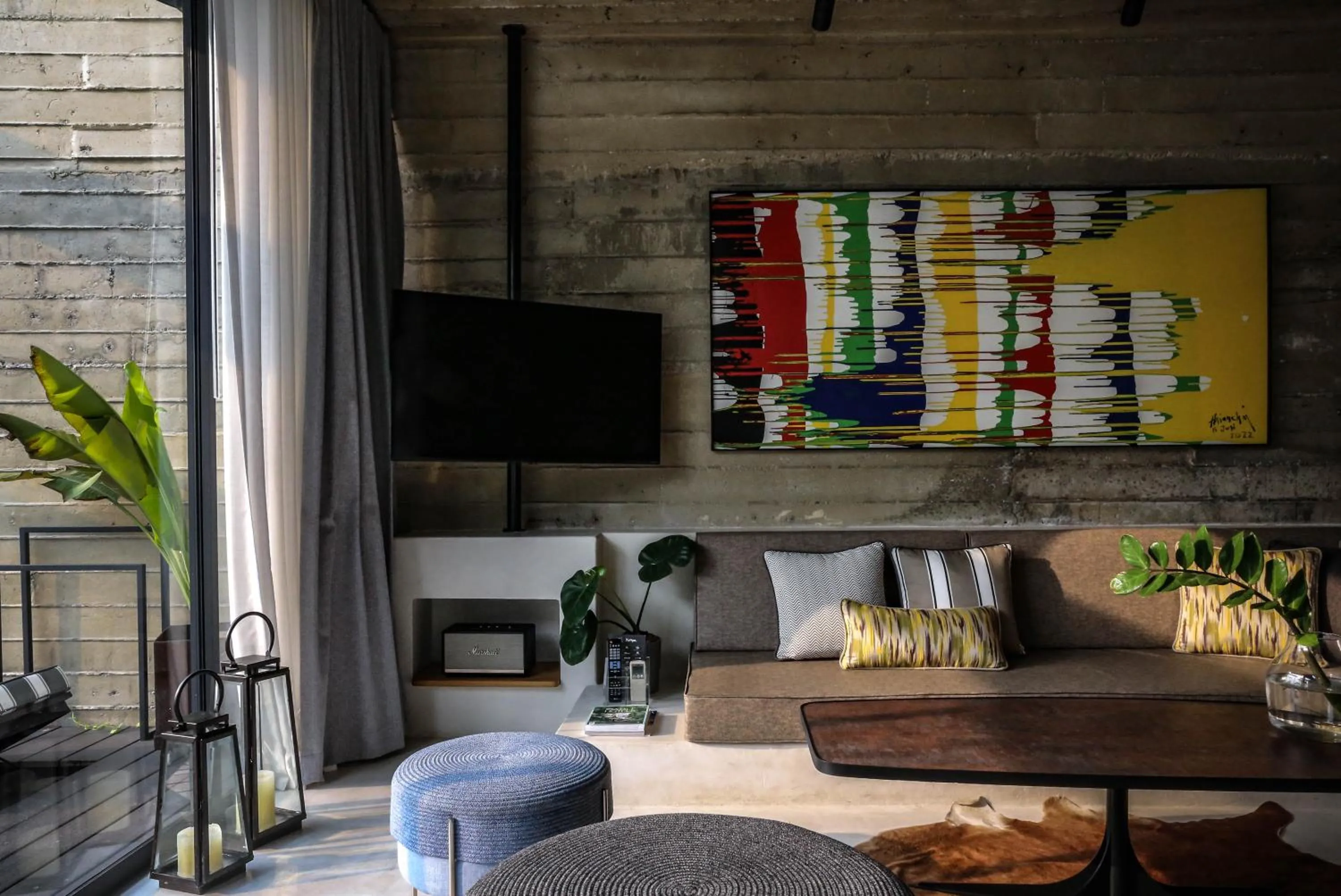 Living room in The Xcape River Kwai