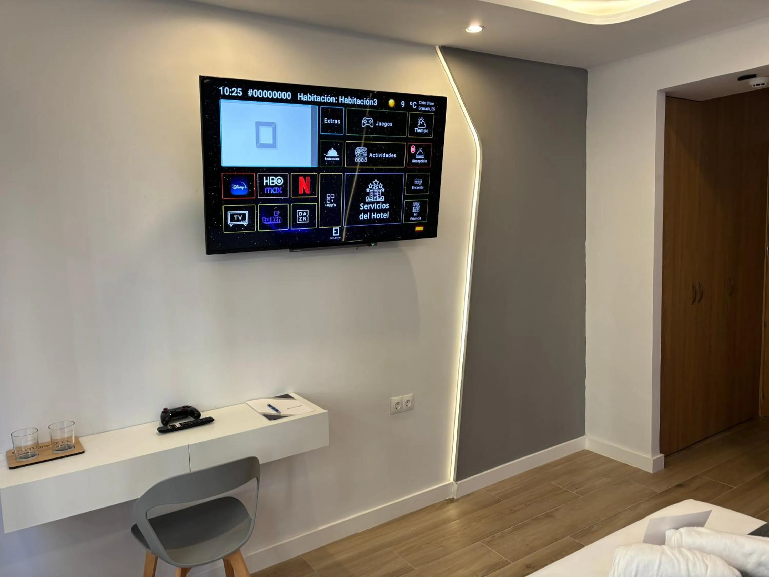 TV and multimedia in Futurotel Ds