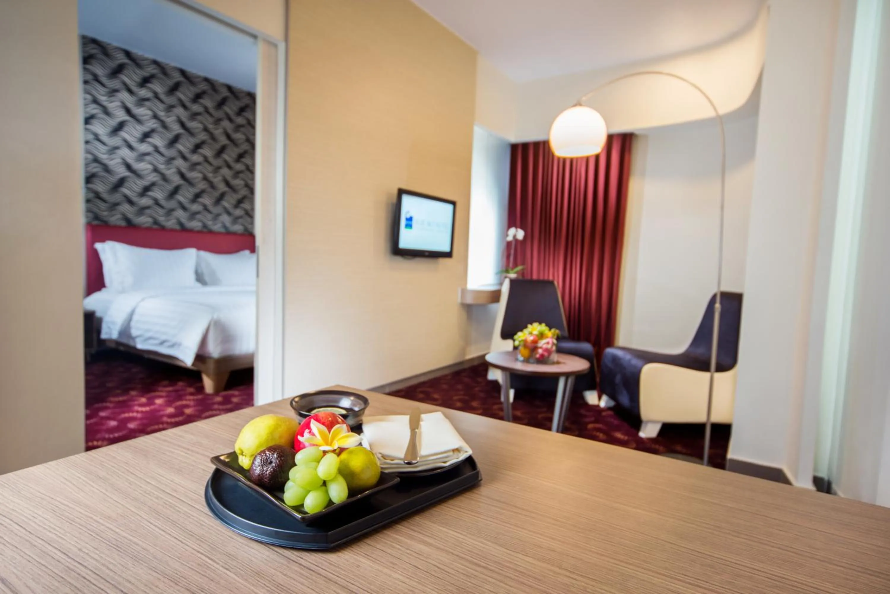 Decorative detail in Blue Sky Hotel Petamburan