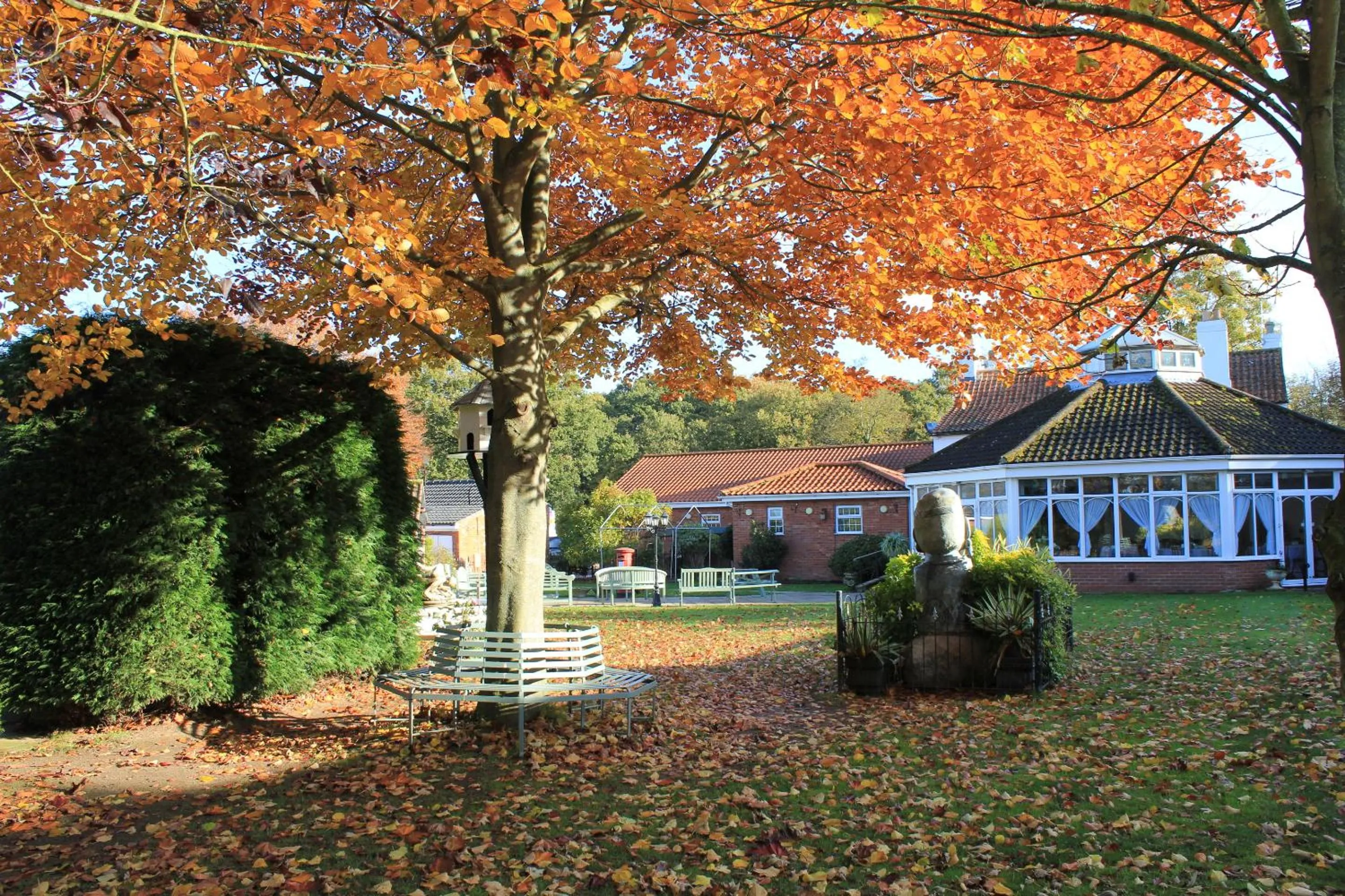 Garden in Old Rectory Hotel, Crostwick
