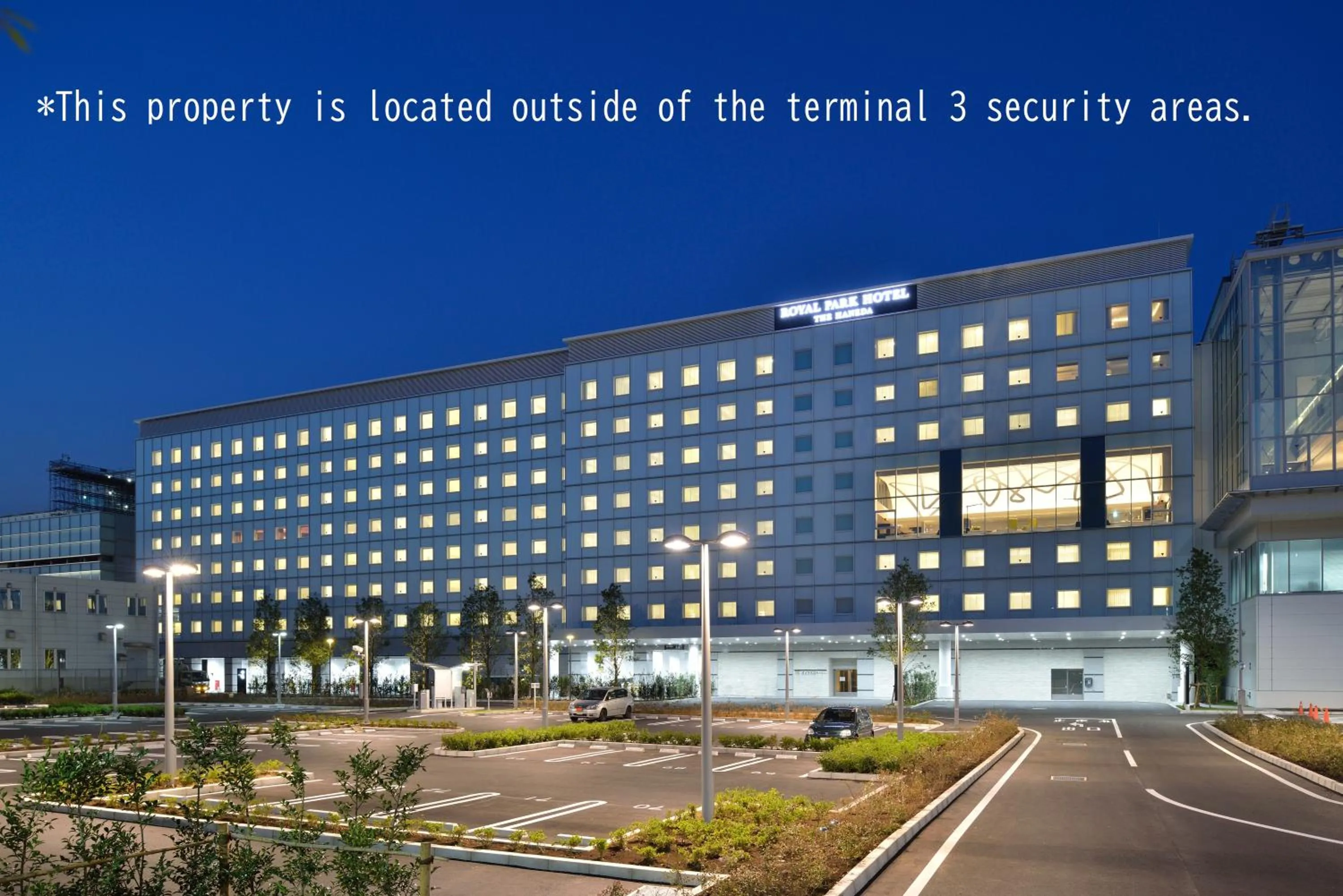 Property building in The Royal Park Hotel Tokyo Haneda Airport Terminal 3