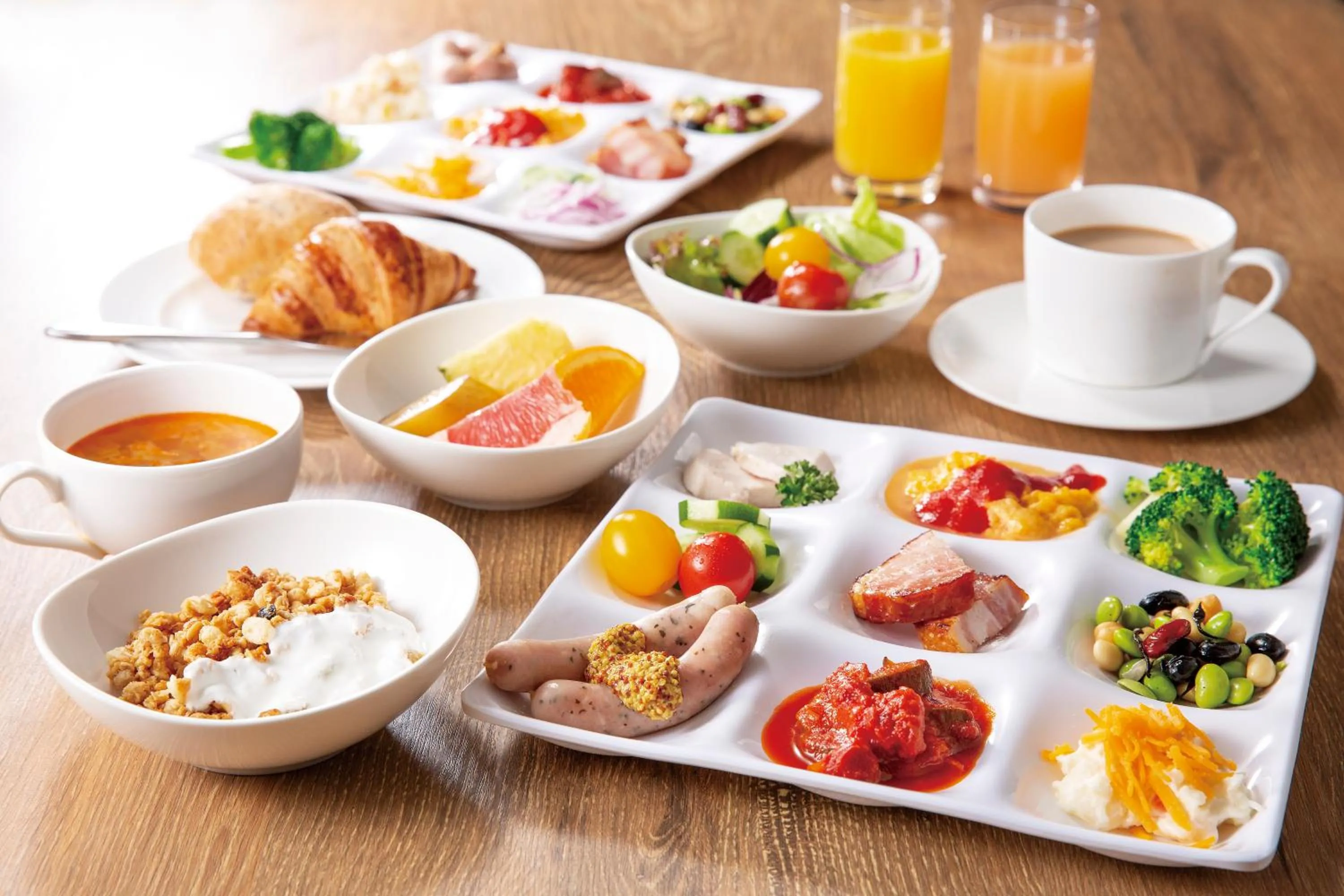 Breakfast in The Royal Park Hotel Tokyo Haneda Airport Terminal 3