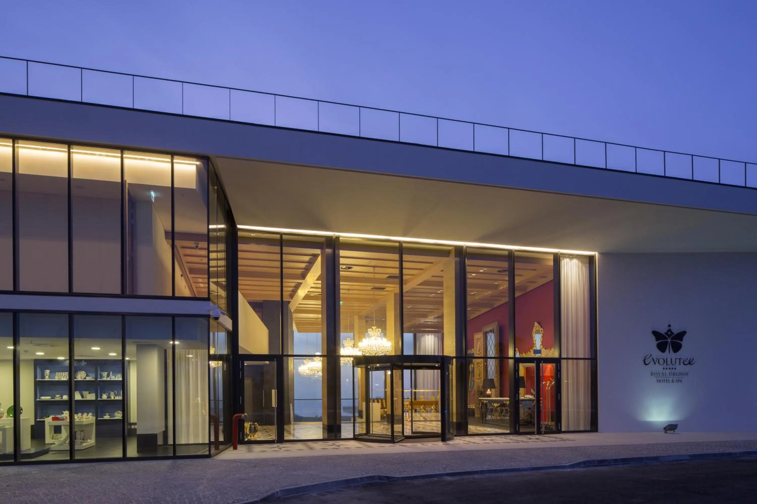 Facade/entrance in Royal Obidos Scenic Resort