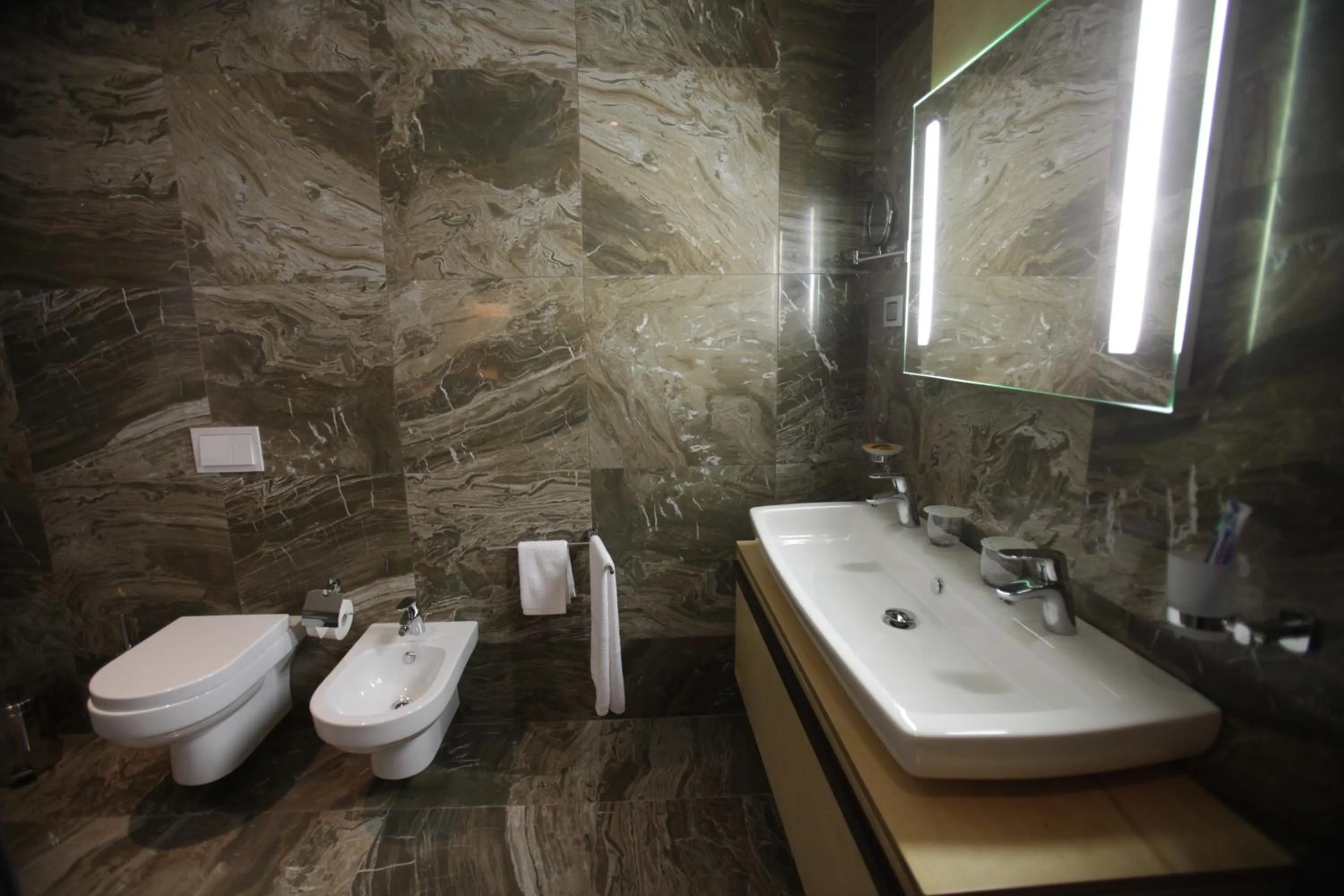 Toilet in Best Western Premier Ark Hotel