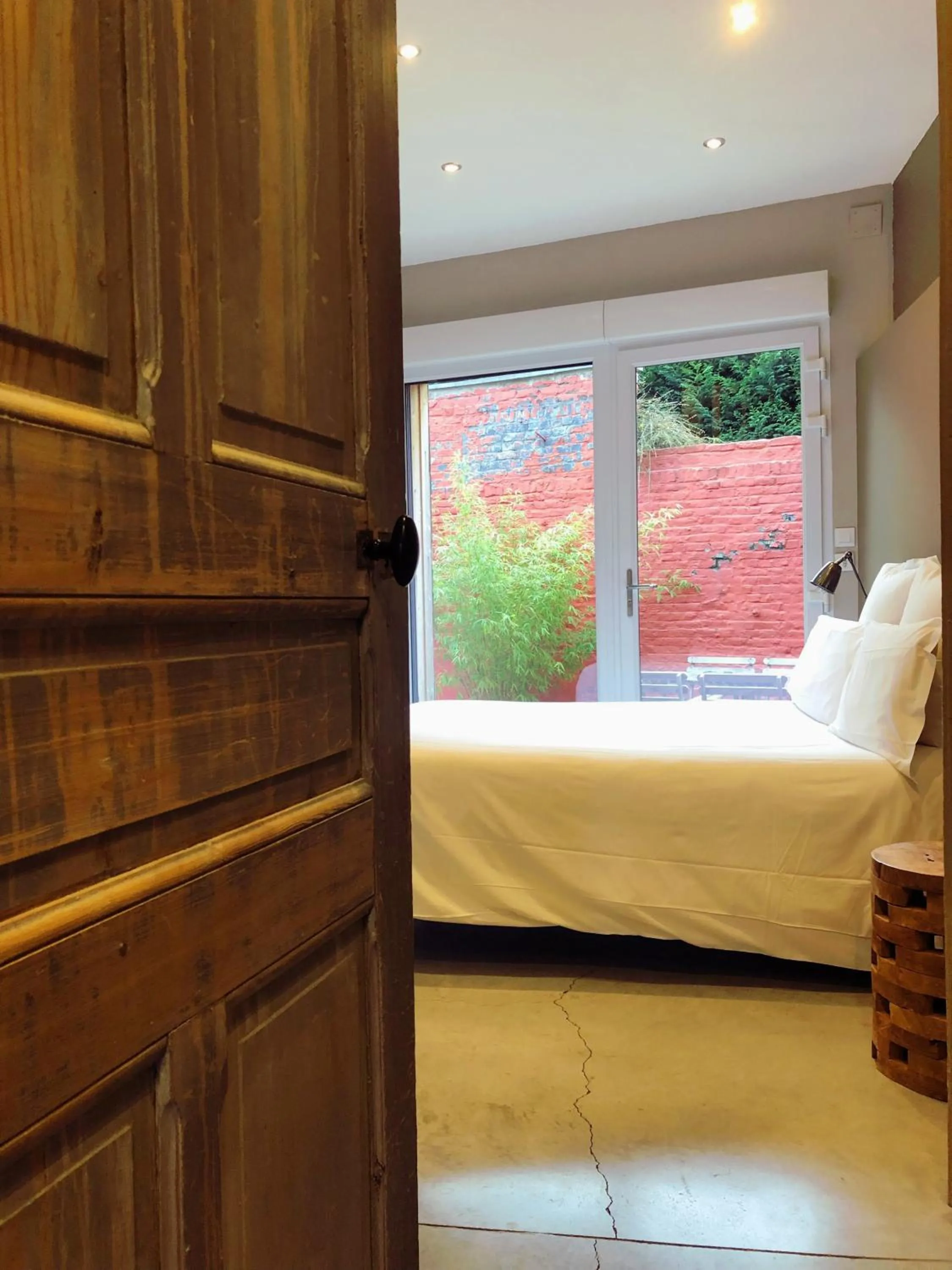 Inner courtyard view in Nuit en Ville Lille La Madeleine