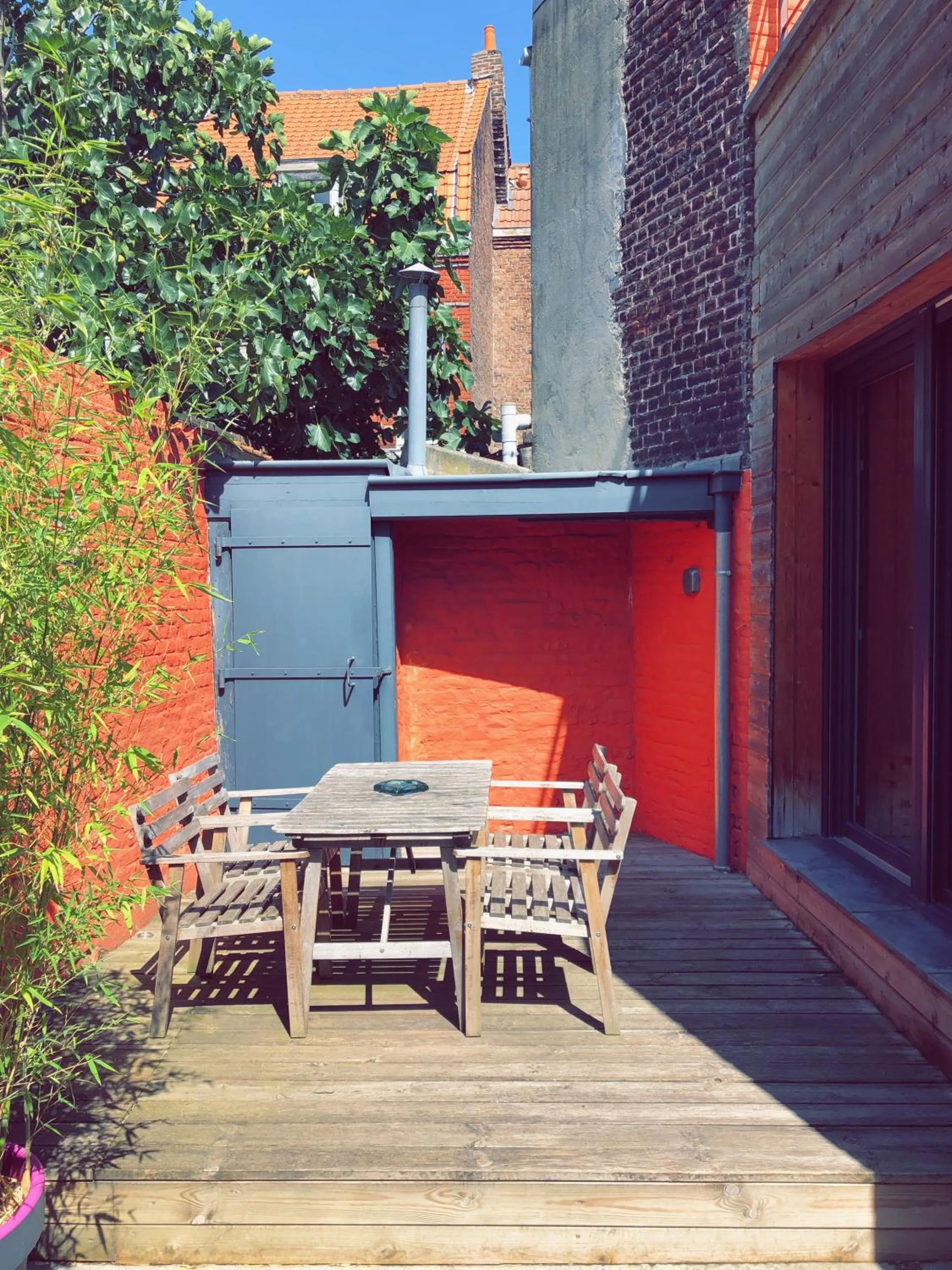 Patio in Nuit en Ville Lille La Madeleine