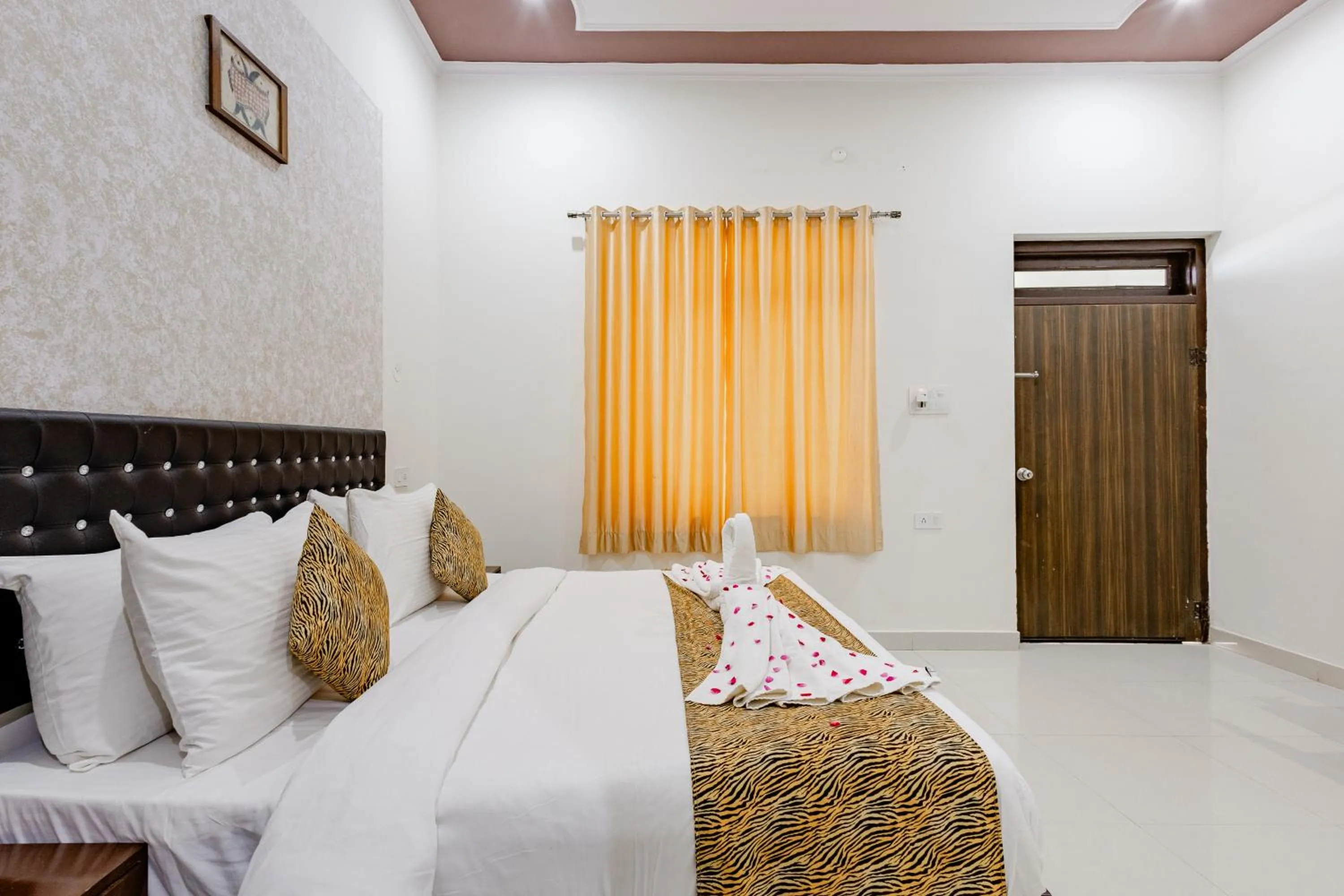 Bedroom, Bed in Ranthambore Resort