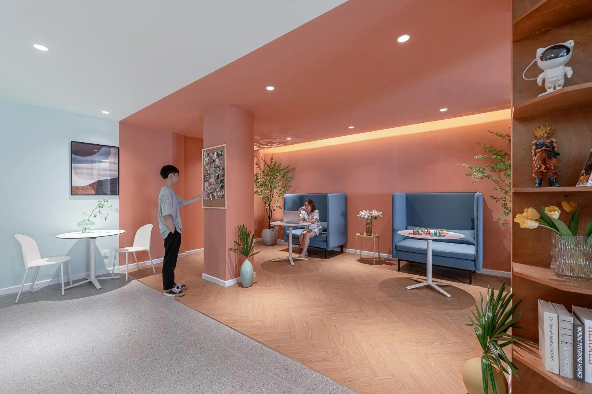 Seating area in Express by M Village Điện Biên Phủ Q3