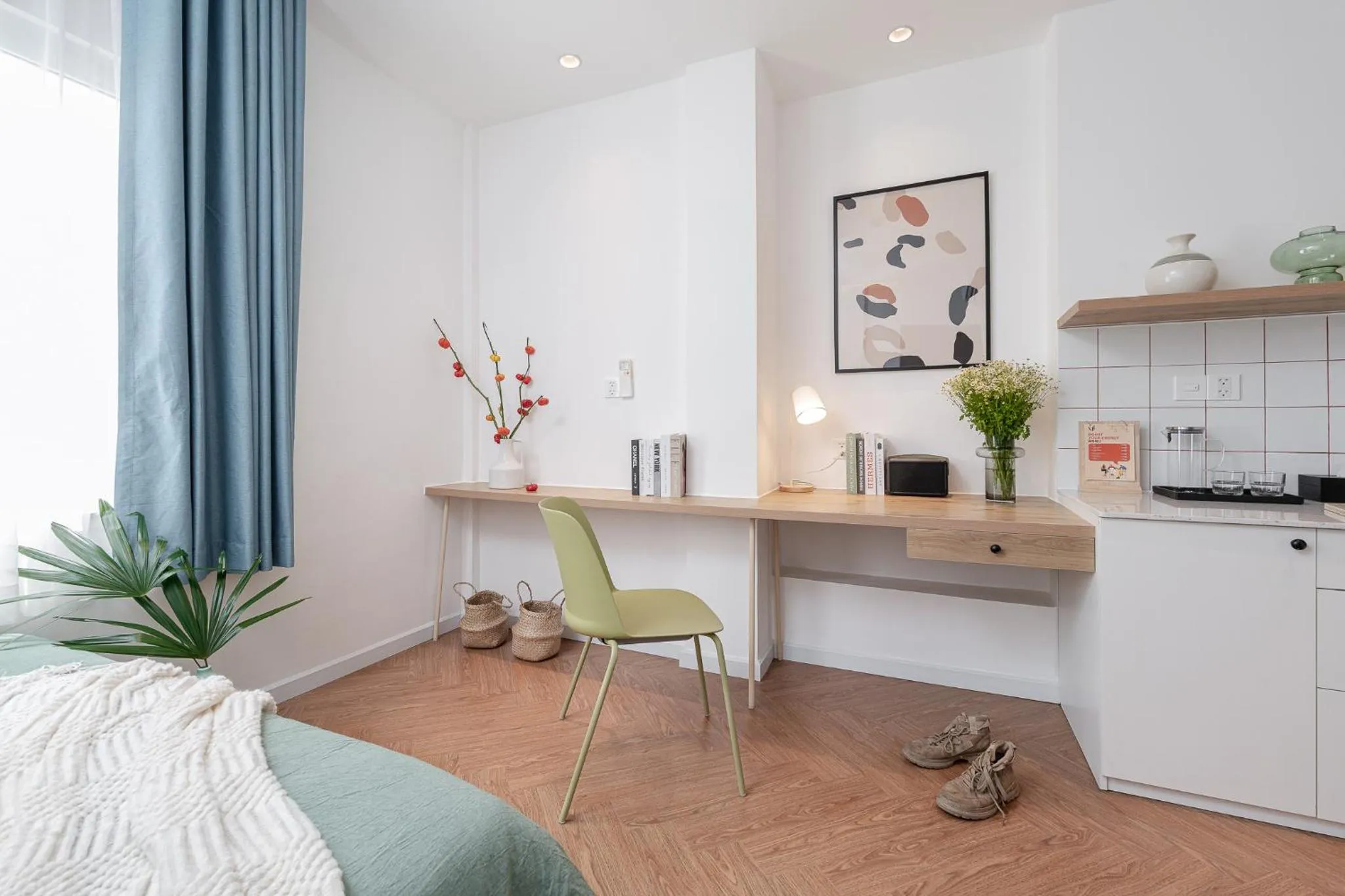 Seating area in Express by M Village Điện Biên Phủ Q3