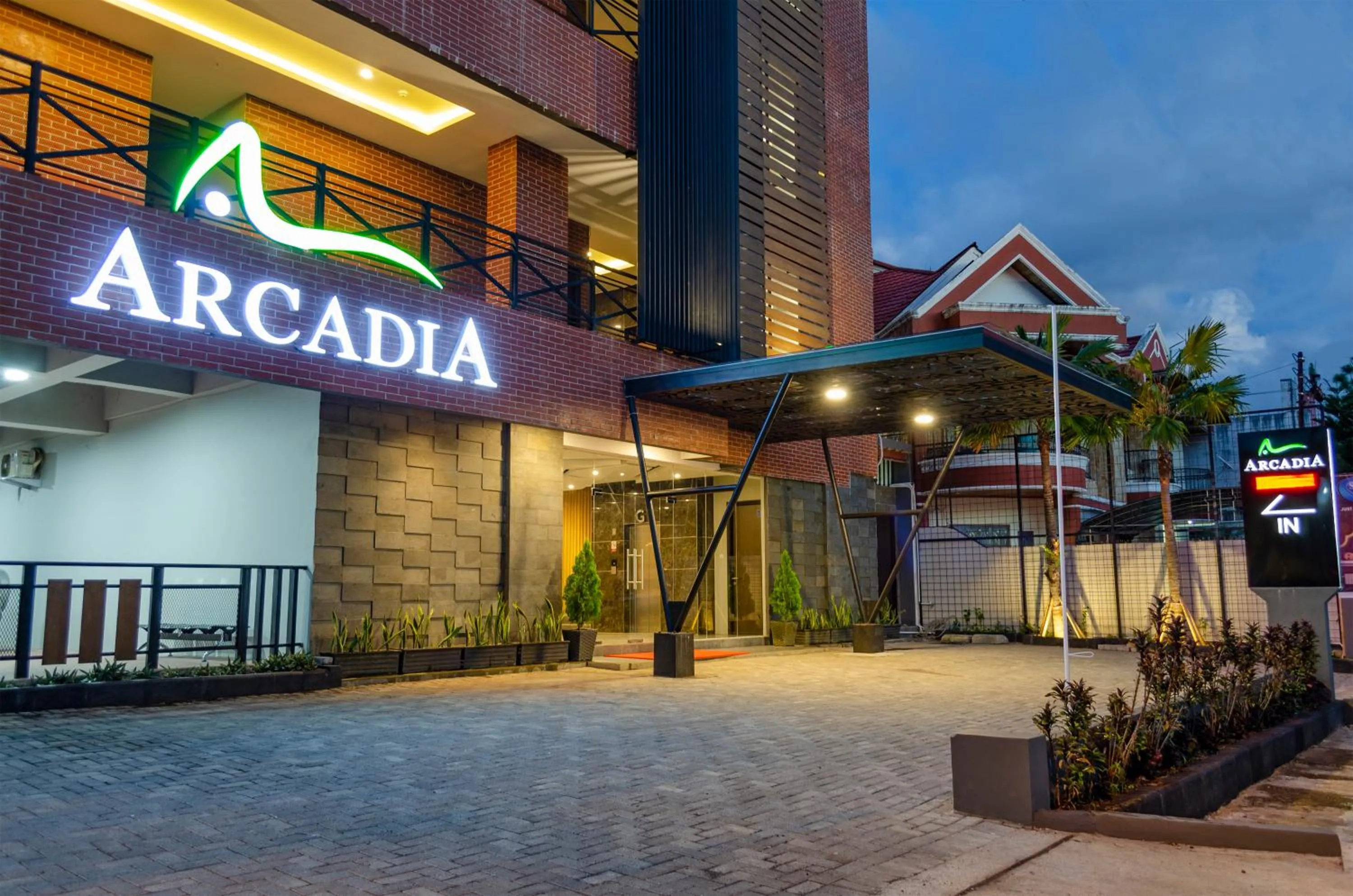 Property building in Arcadia Hotel Manado