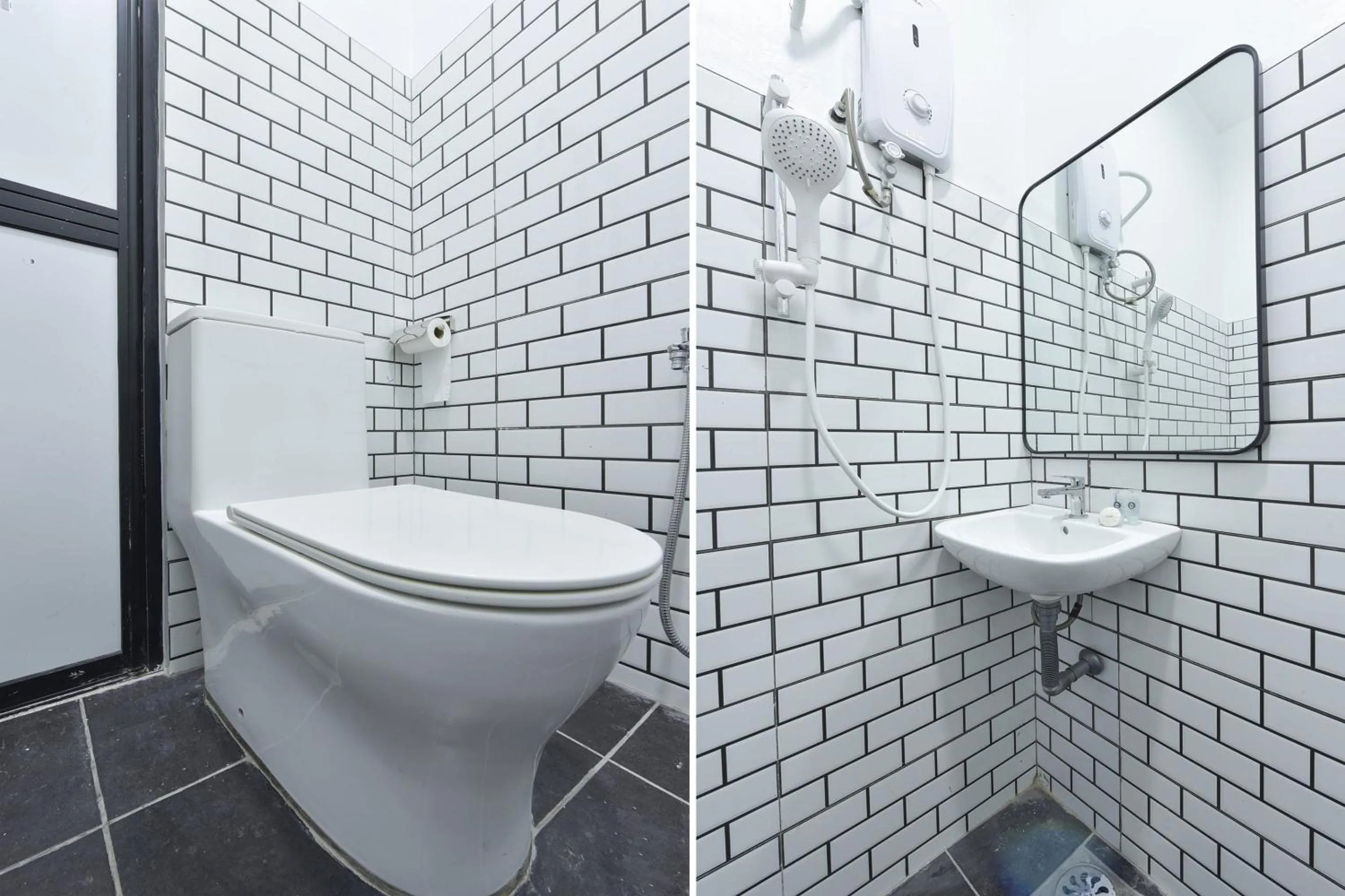 Bathroom in Hotel O Madeena Inn