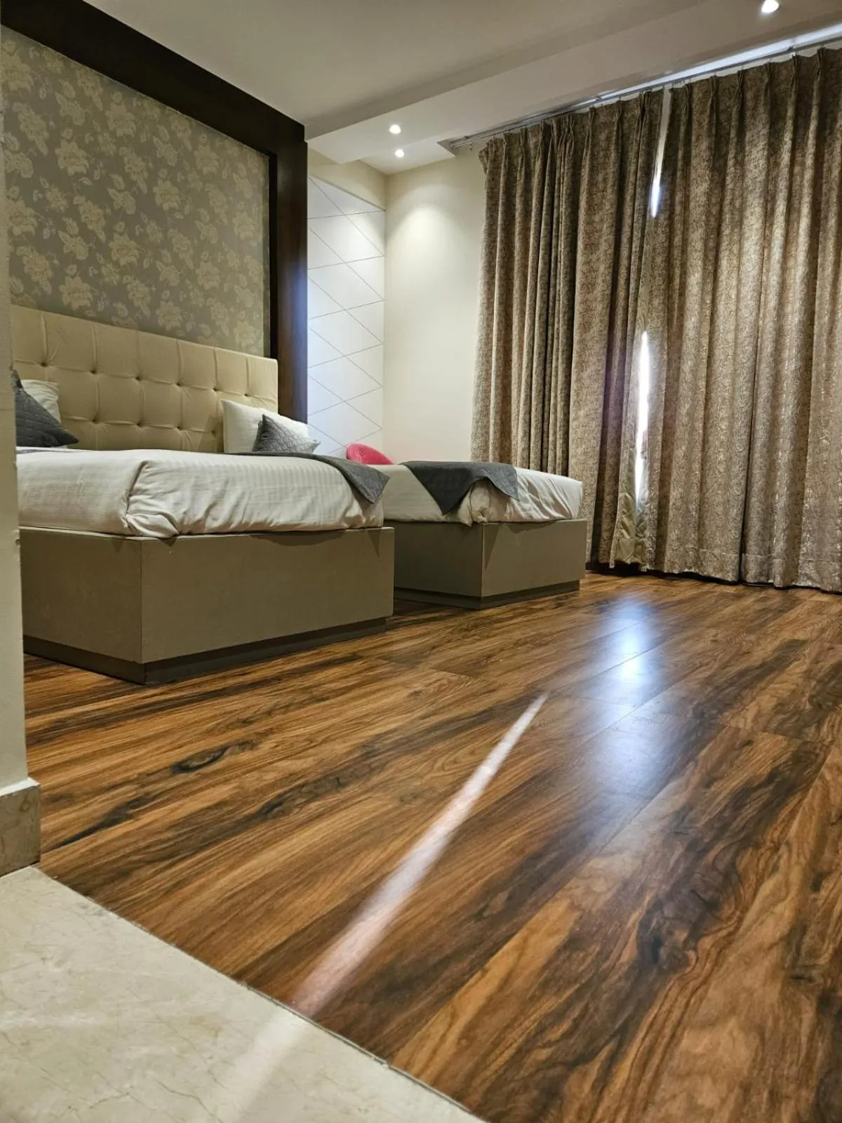 Bed in Four Leaf Hotel - AKOSHA