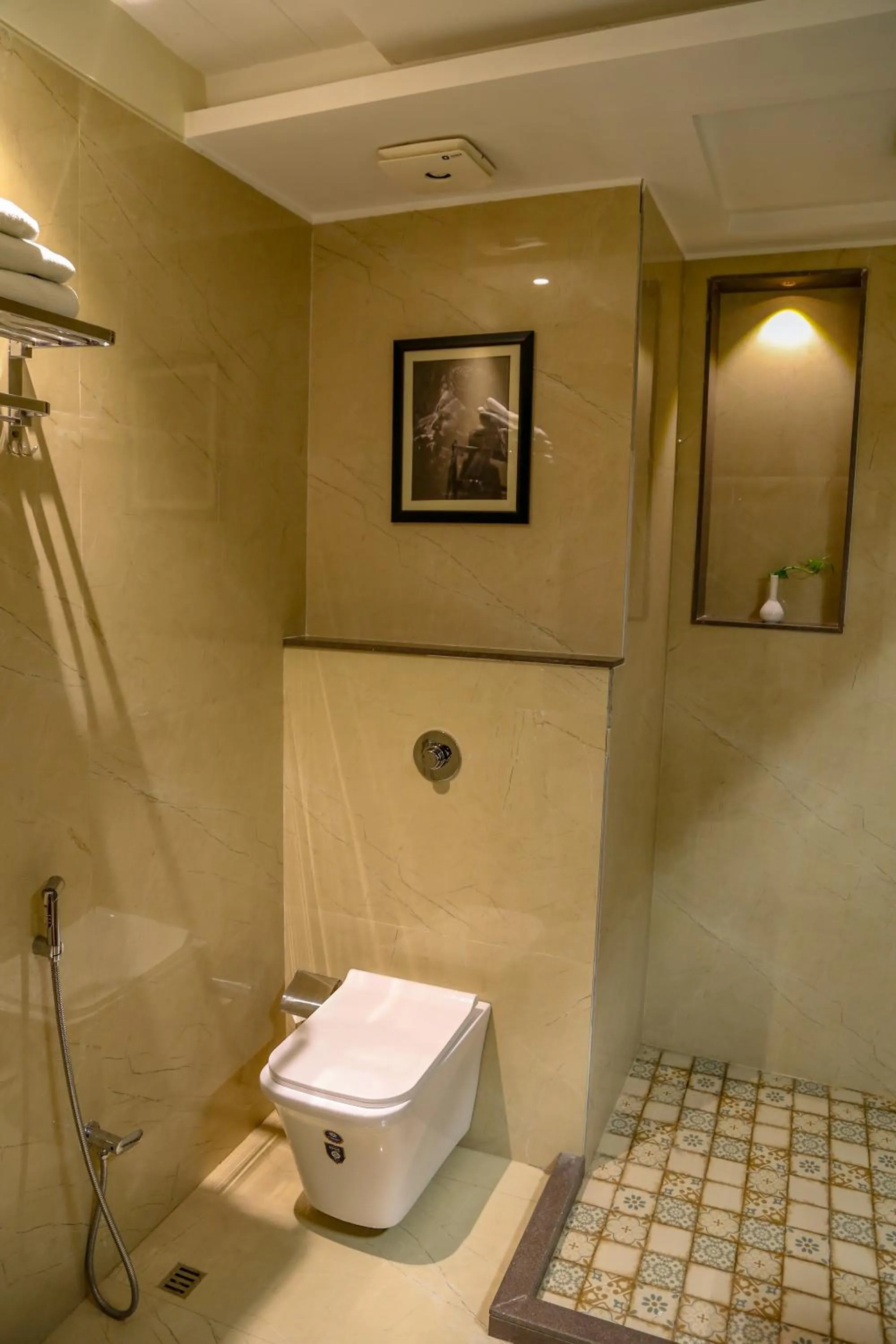 Bathroom in Four Leaf Hotel - AKOSHA