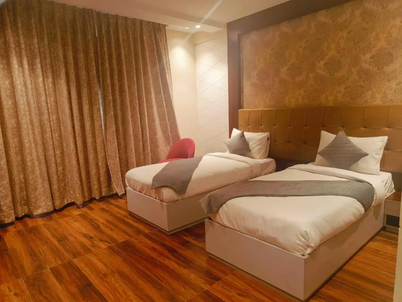 Bed in Four Leaf Hotel - AKOSHA