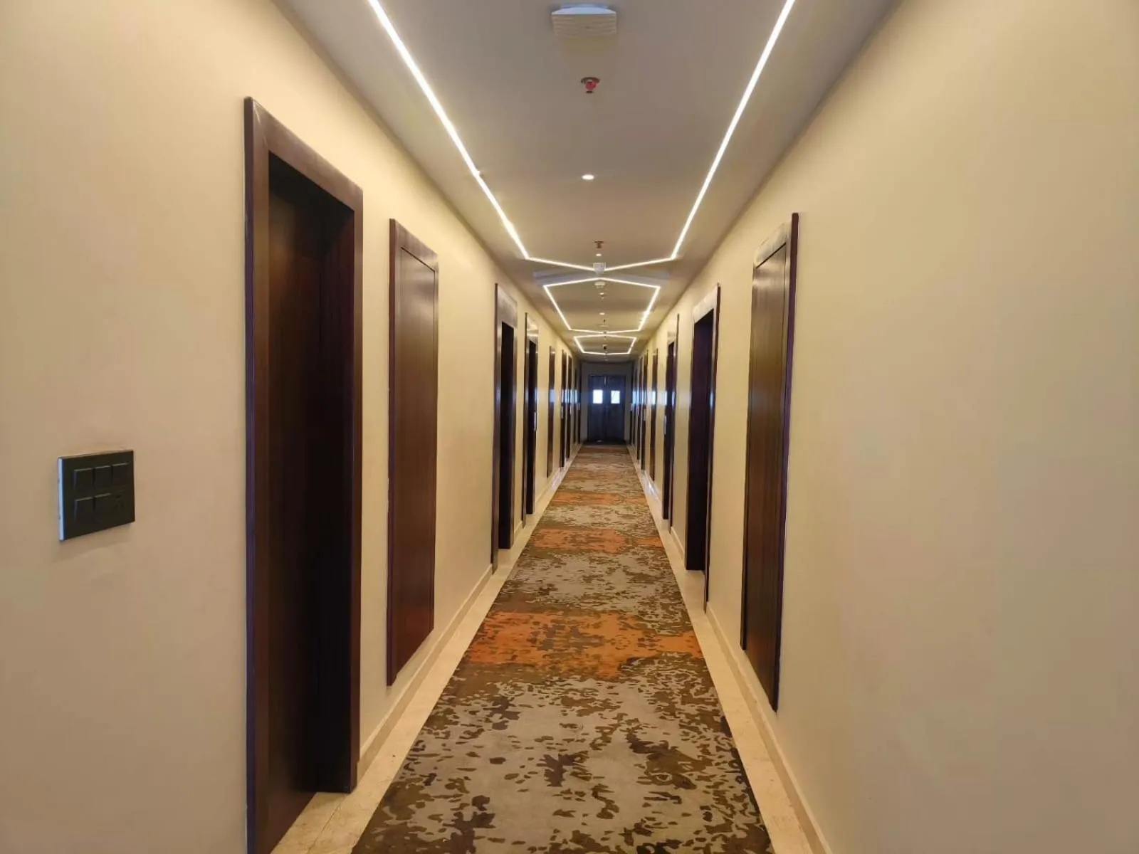 Floor plan in Four Leaf Hotel - AKOSHA