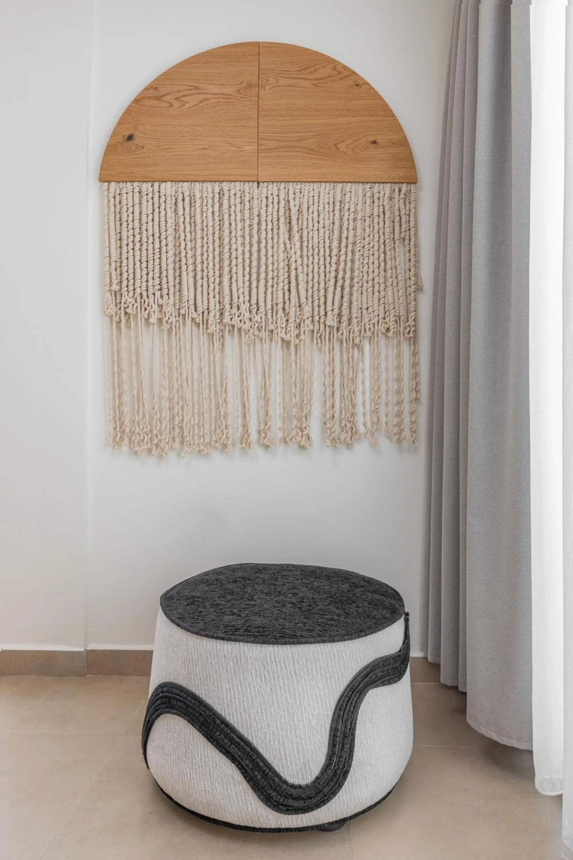 Decorative detail in Cabana White Boutique Hotel