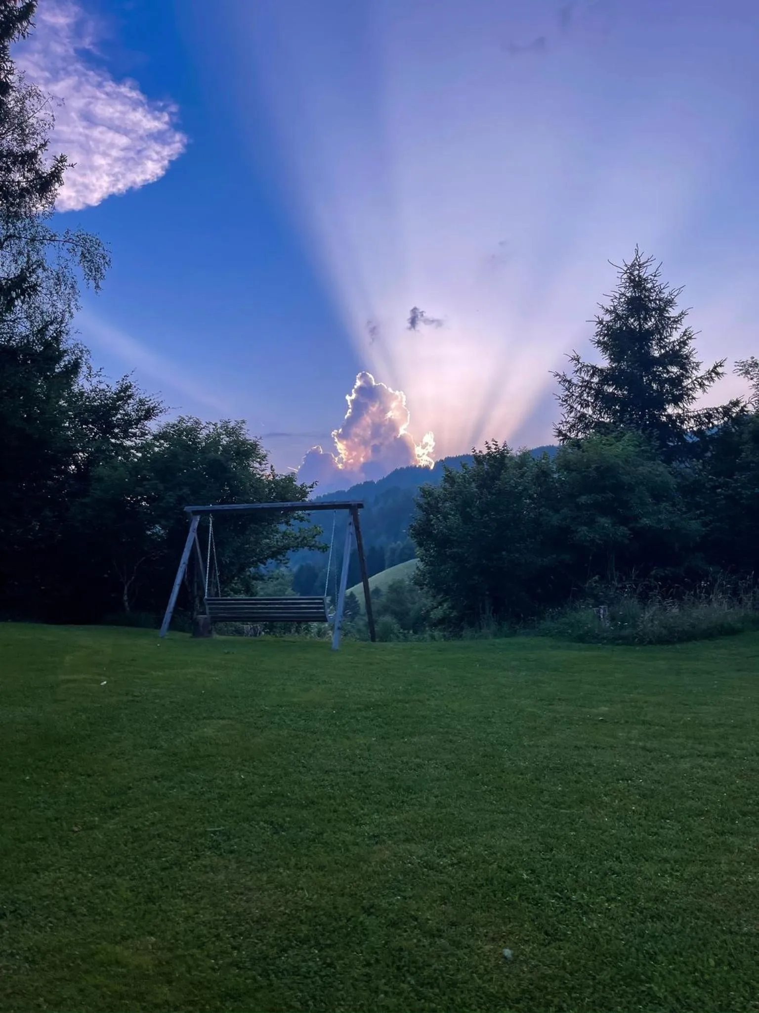 Garden in Pension Gasthof Arriach