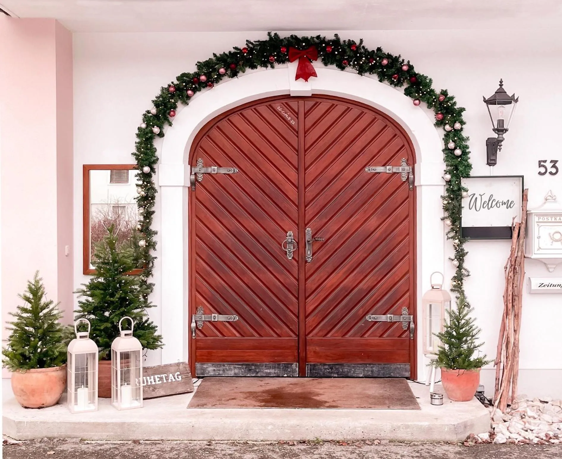 Property building in Pension Gasthof Arriach