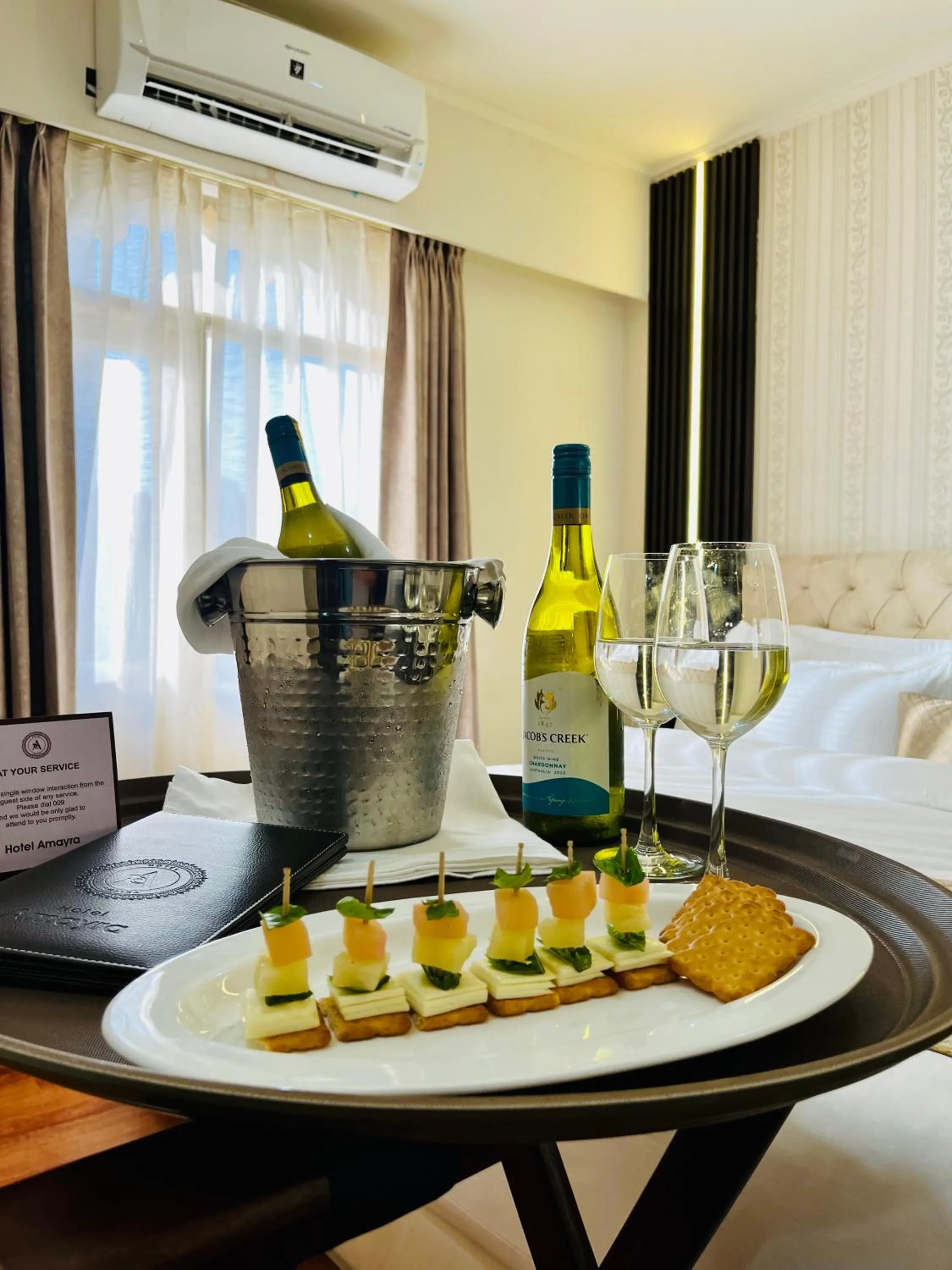 air conditioner in Hotel Amayra