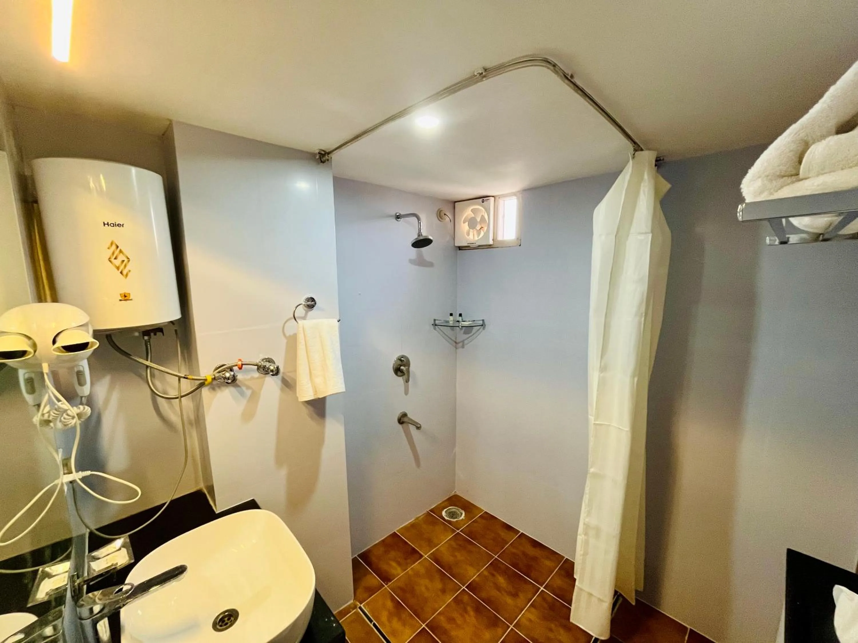 Bathroom in Hotel Amayra