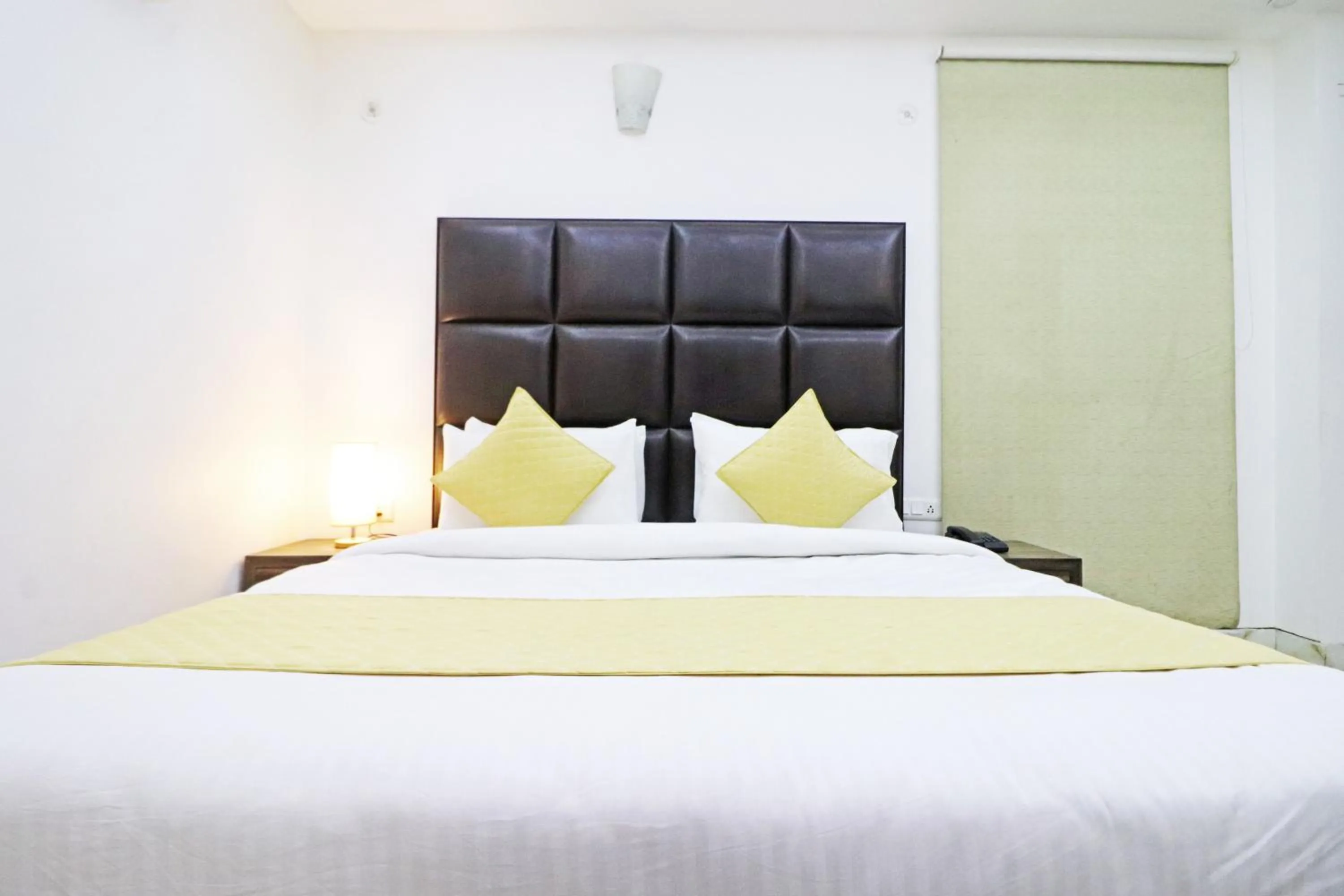 View (from property/room), Bed in Hotel Mayda Prime Near Delhi Airport