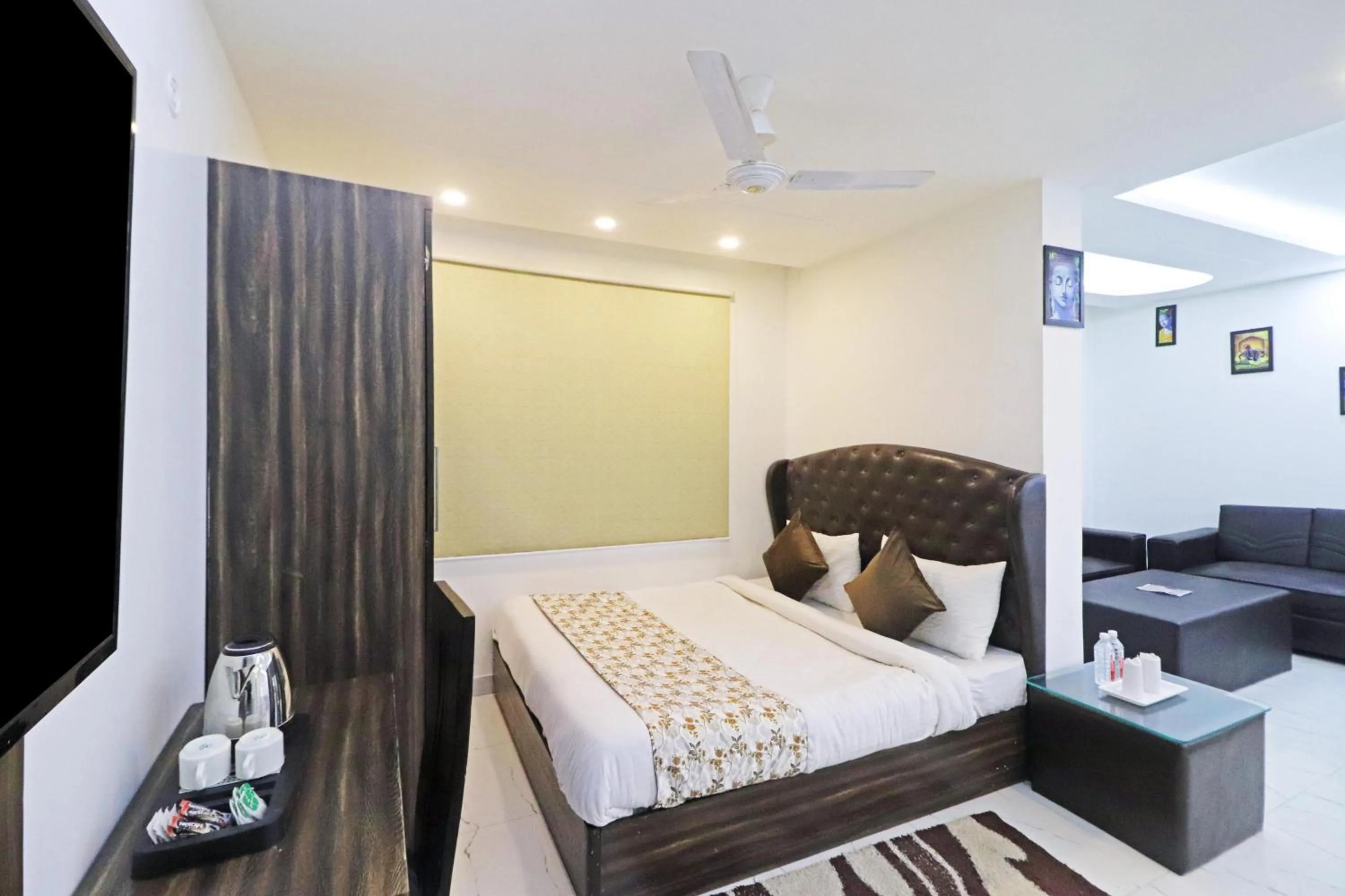 room service, Bed in Hotel Mayda Prime Near Delhi Airport