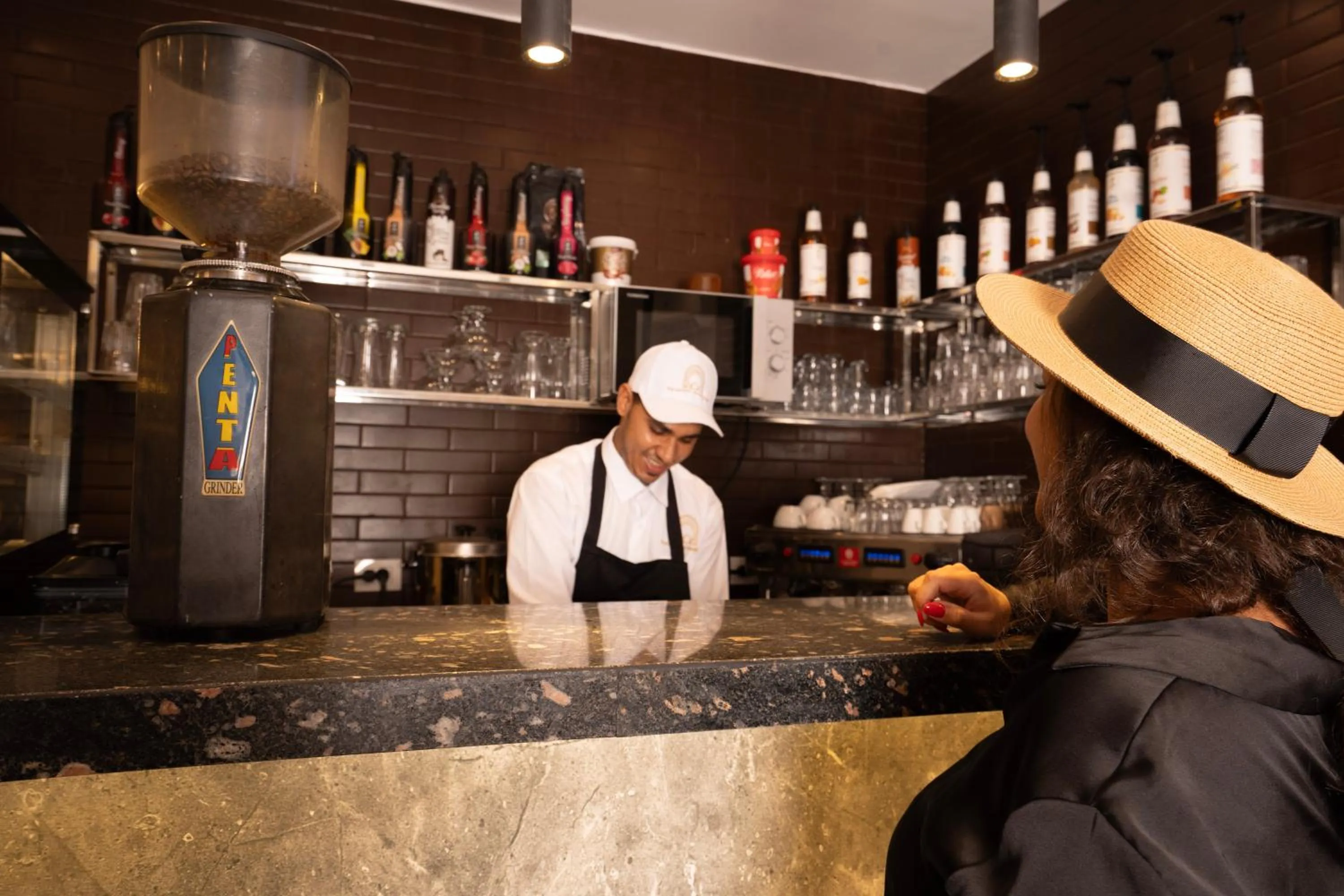 Lounge or bar in Sun and Sand Guest House