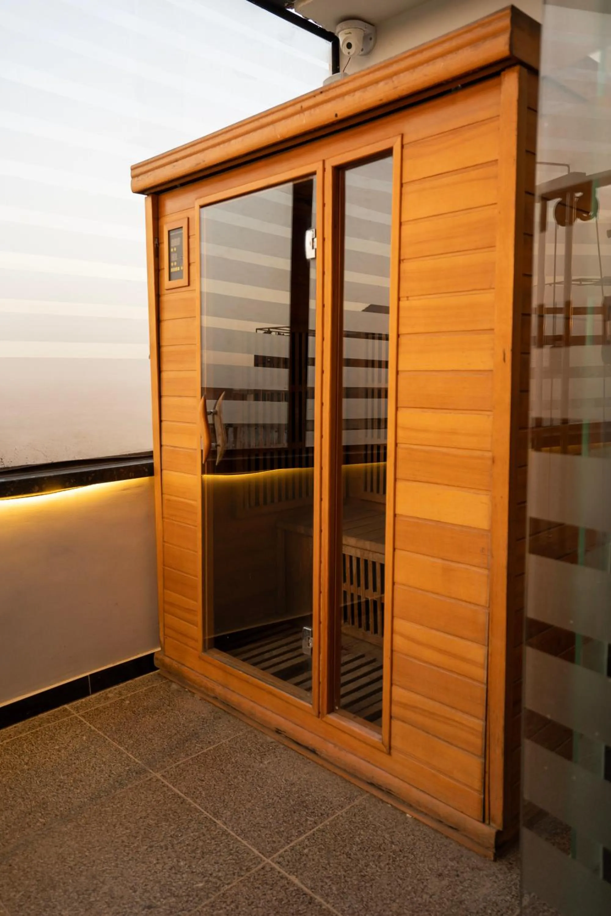 Sauna in Sun and Sand Guest House