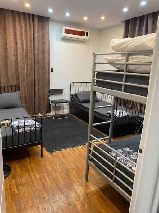 Bed in Apartment on a rooftop in Downtown, Cairo