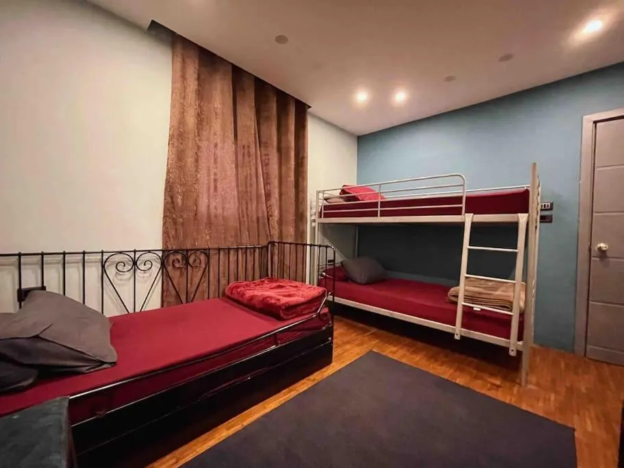 Bed in Apartment on a rooftop in Downtown, Cairo