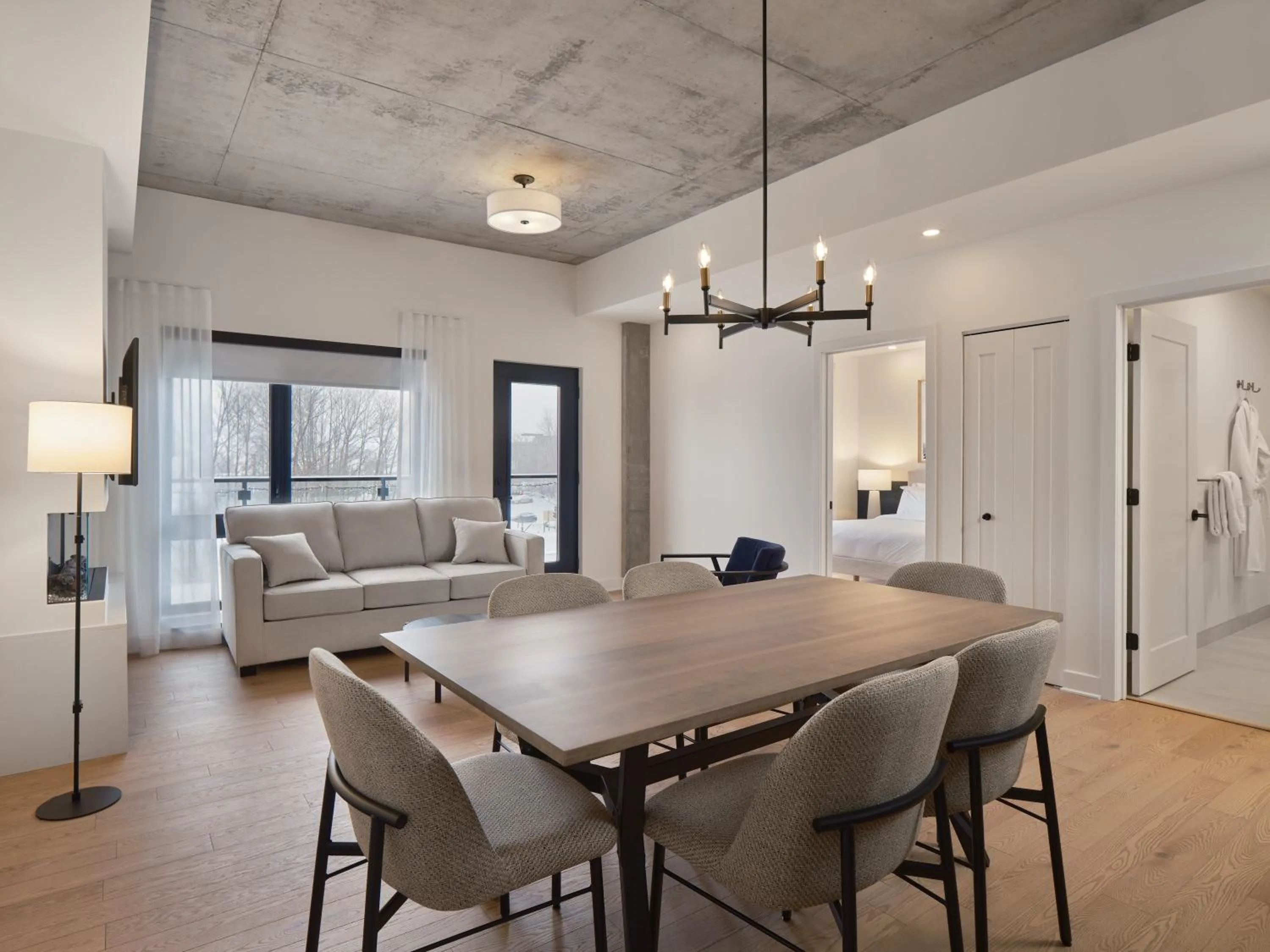 Living room in Hôtel Expérience - Quartier Des Marinas