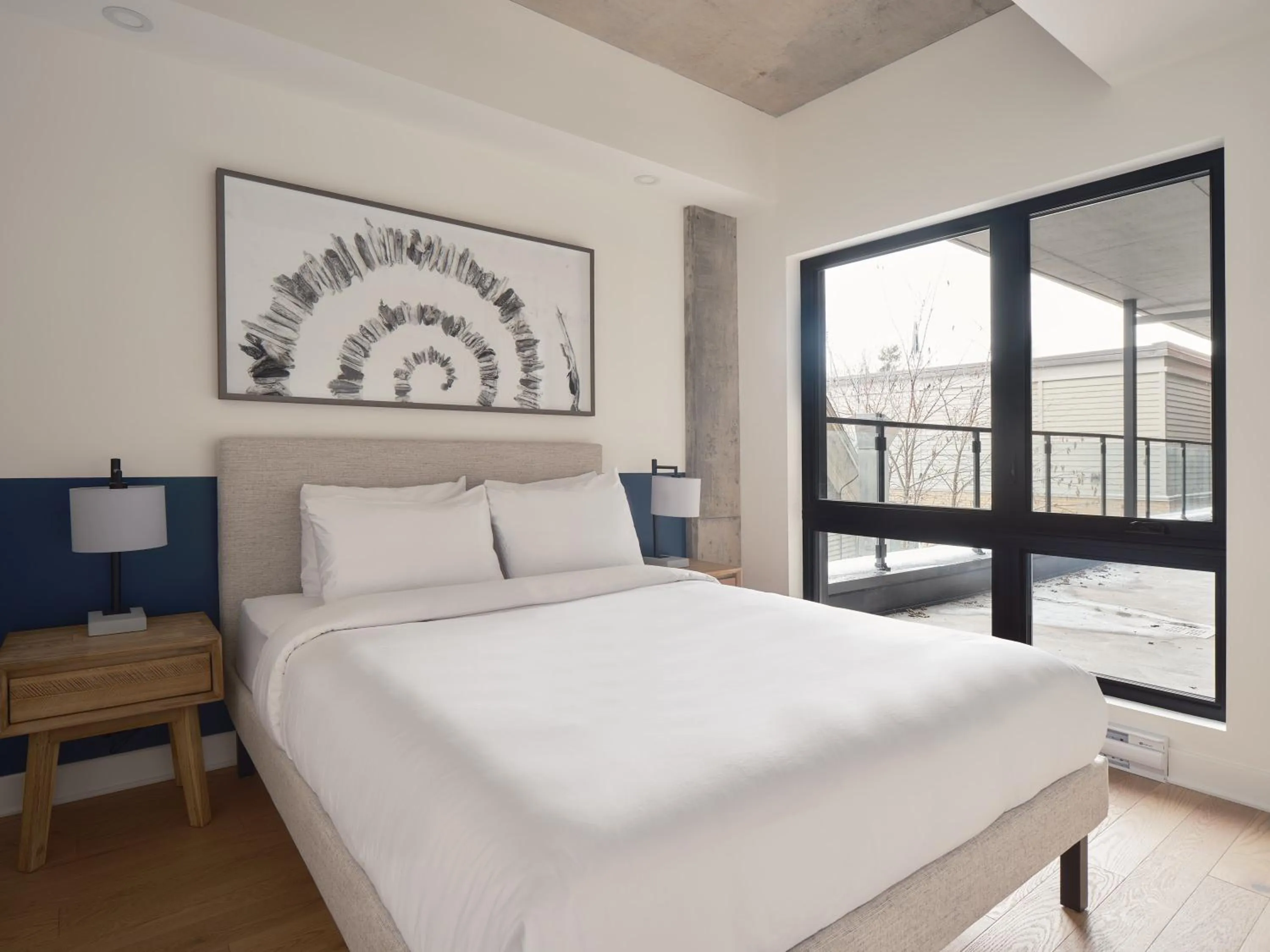 Bed in Hôtel Expérience - Quartier Des Marinas