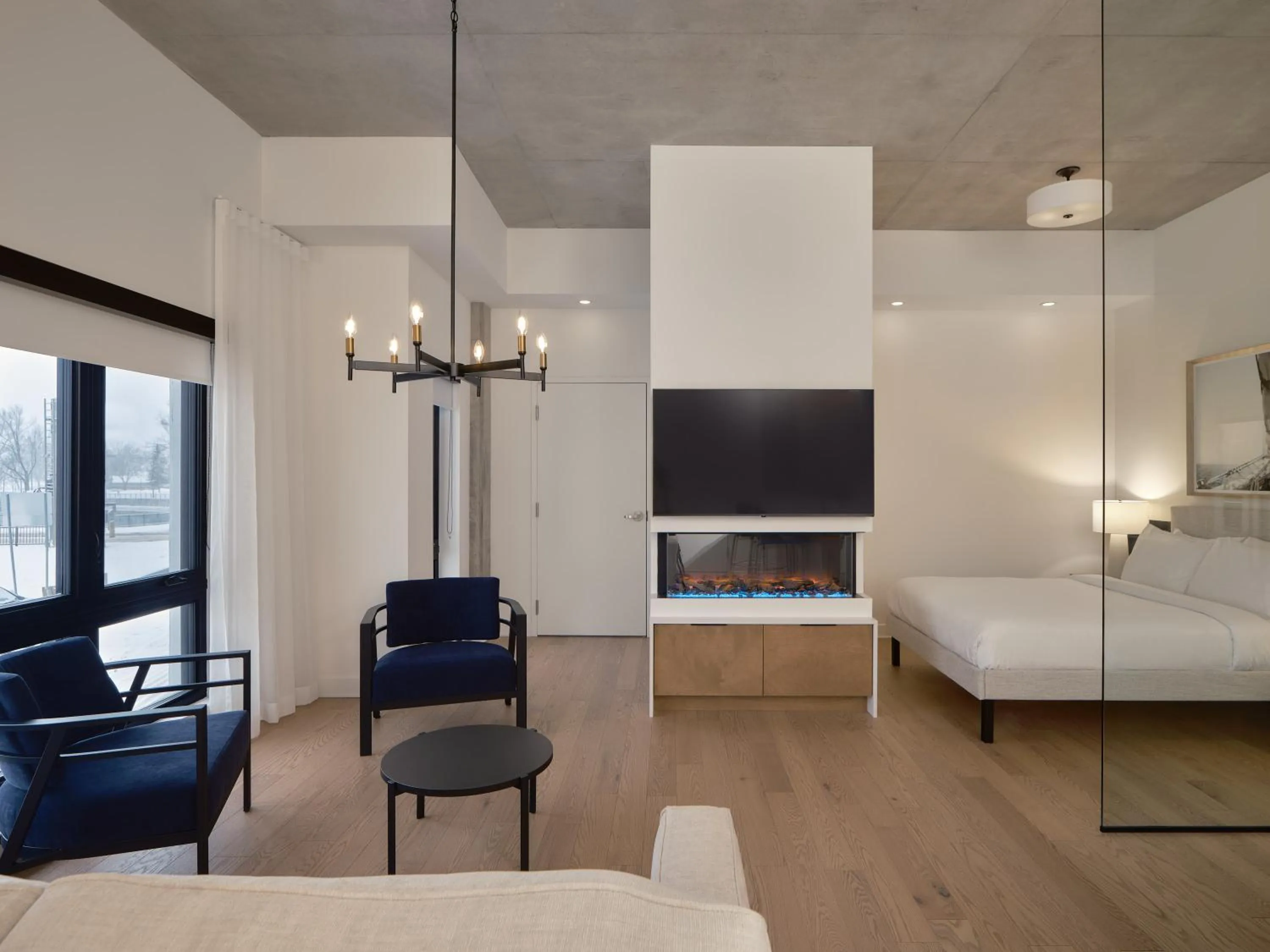 Photo of the whole room, Bed in Hôtel Expérience - Quartier Des Marinas