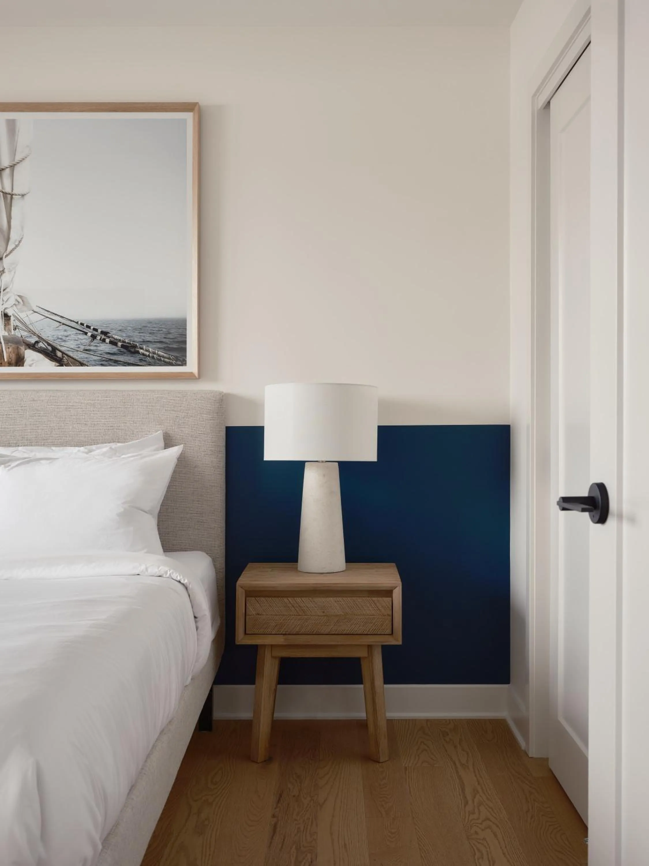 Bedroom, Bed in Hôtel Expérience - Quartier Des Marinas