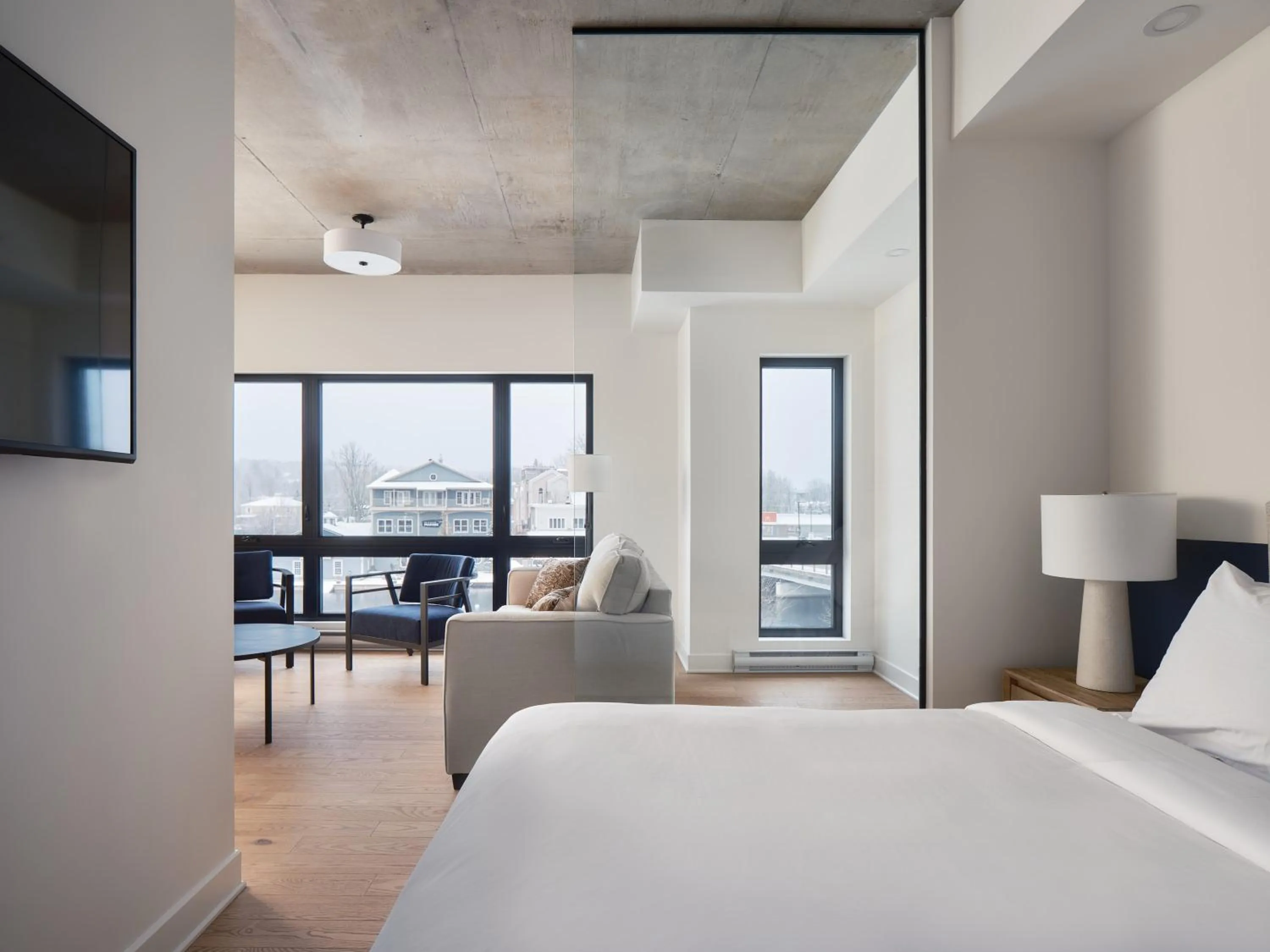 Photo of the whole room, Bed in Hôtel Expérience - Quartier Des Marinas