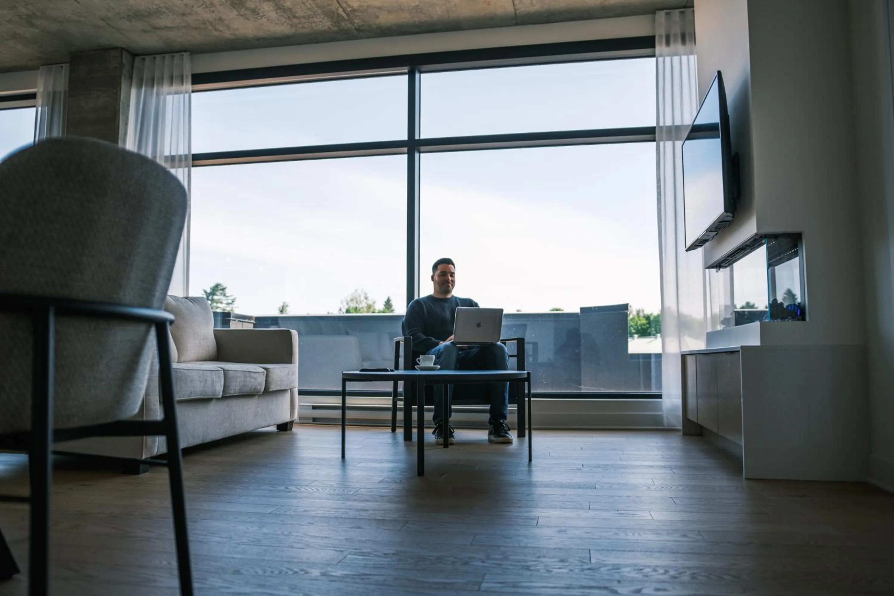 Seating area in Hôtel Expérience - Quartier Des Marinas