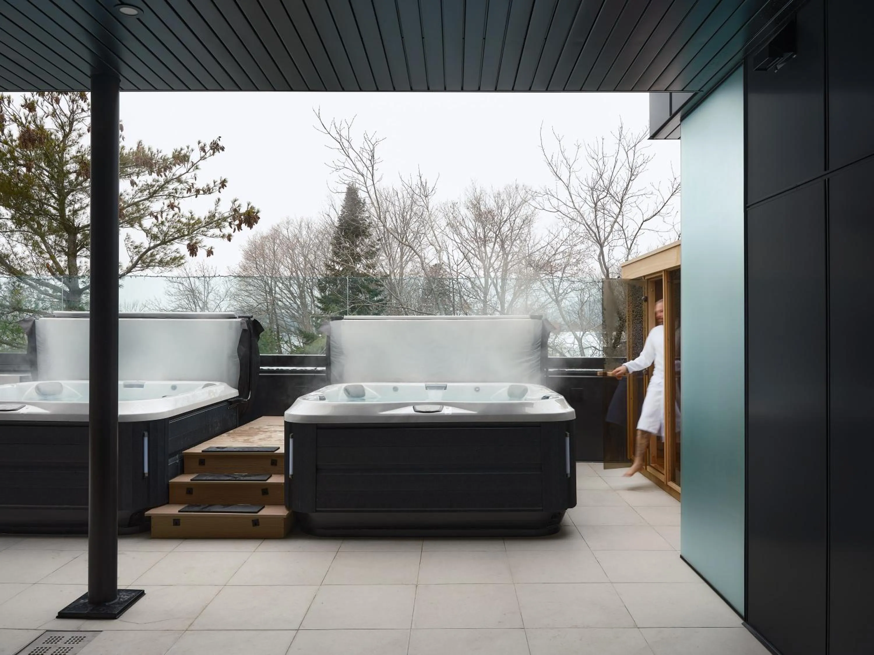 Sauna in Hôtel Expérience - Quartier Des Marinas