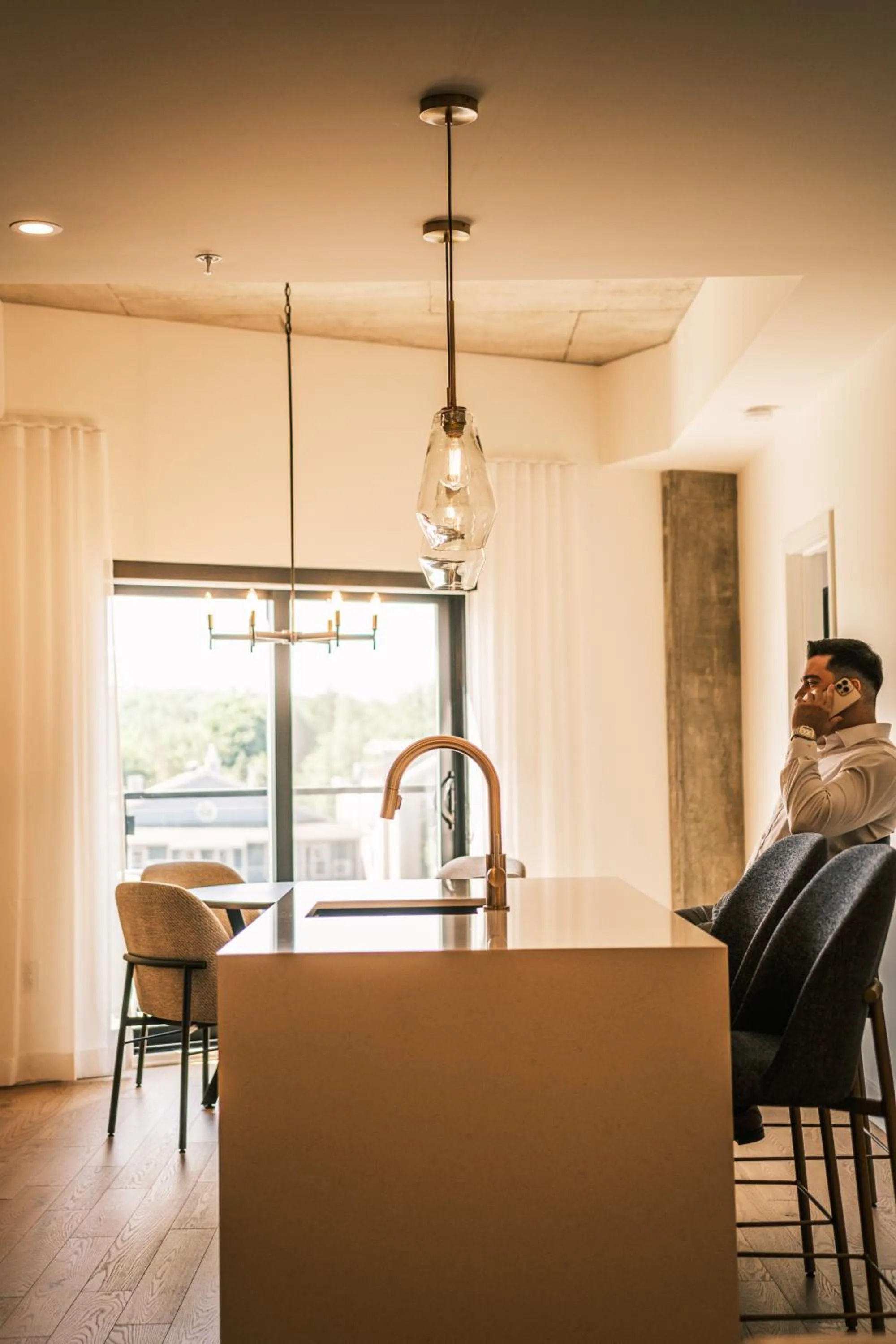 Seating area in Hôtel Expérience - Quartier Des Marinas