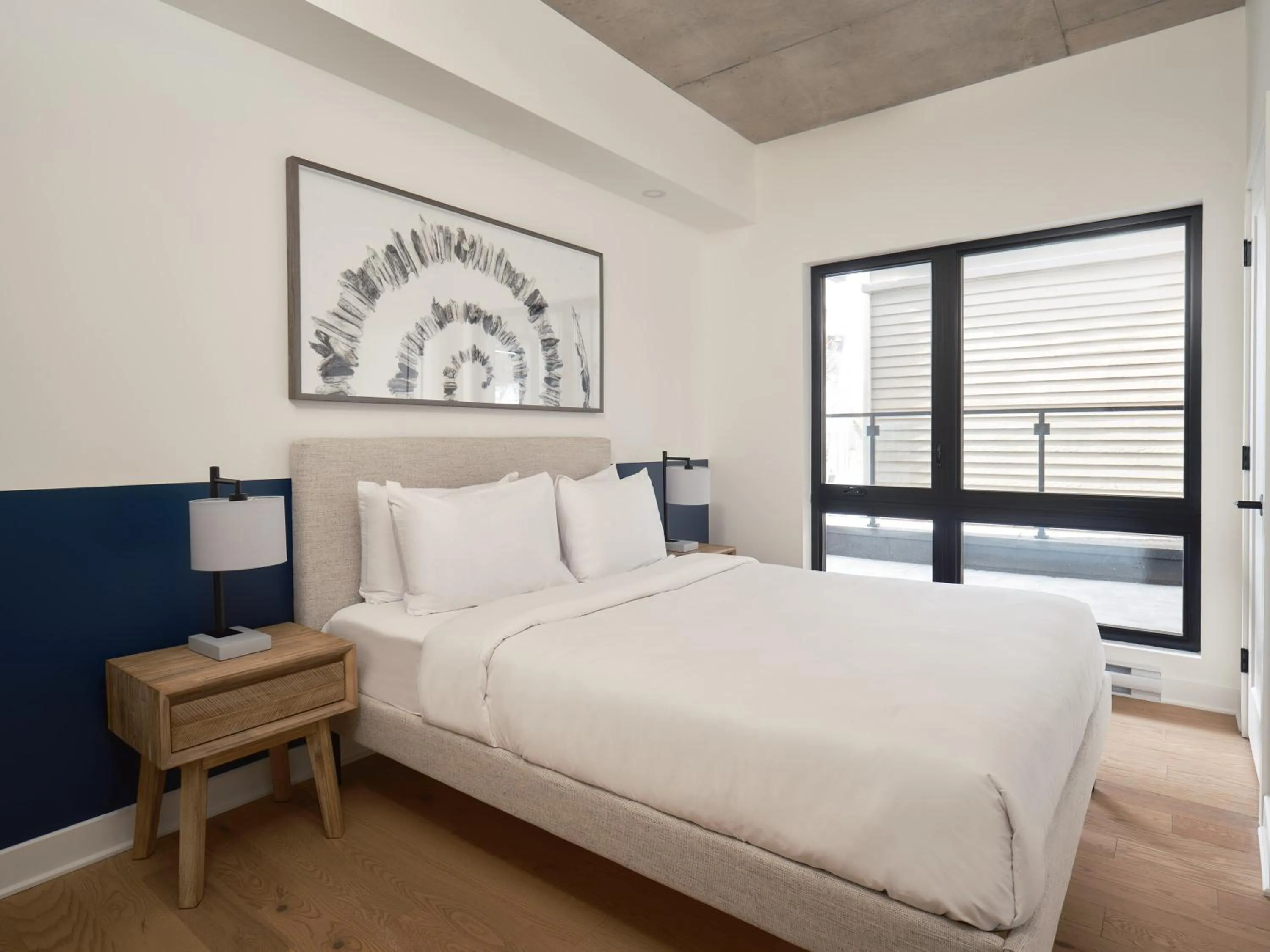 Bed in Hôtel Expérience - Quartier Des Marinas