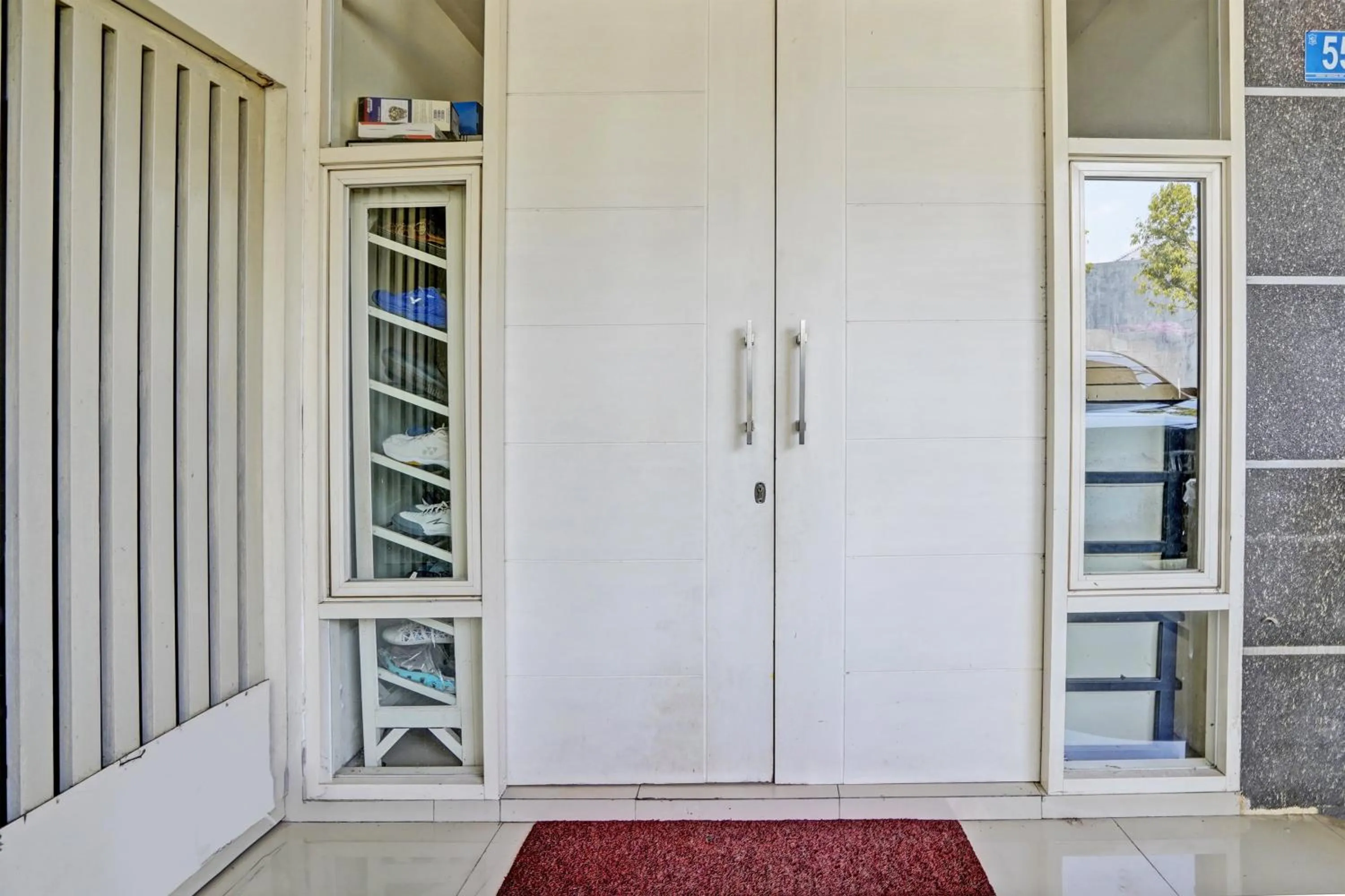 Facade/entrance in Hotel O Garden Homestay 3 Merlion