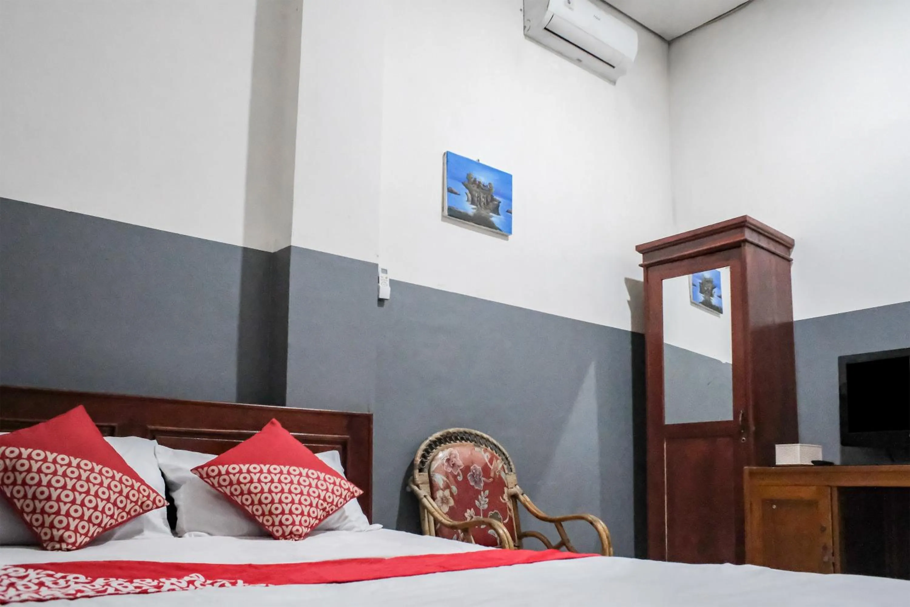 Bedroom, Bed in OYO 93117 Penginapan Tiga Dara