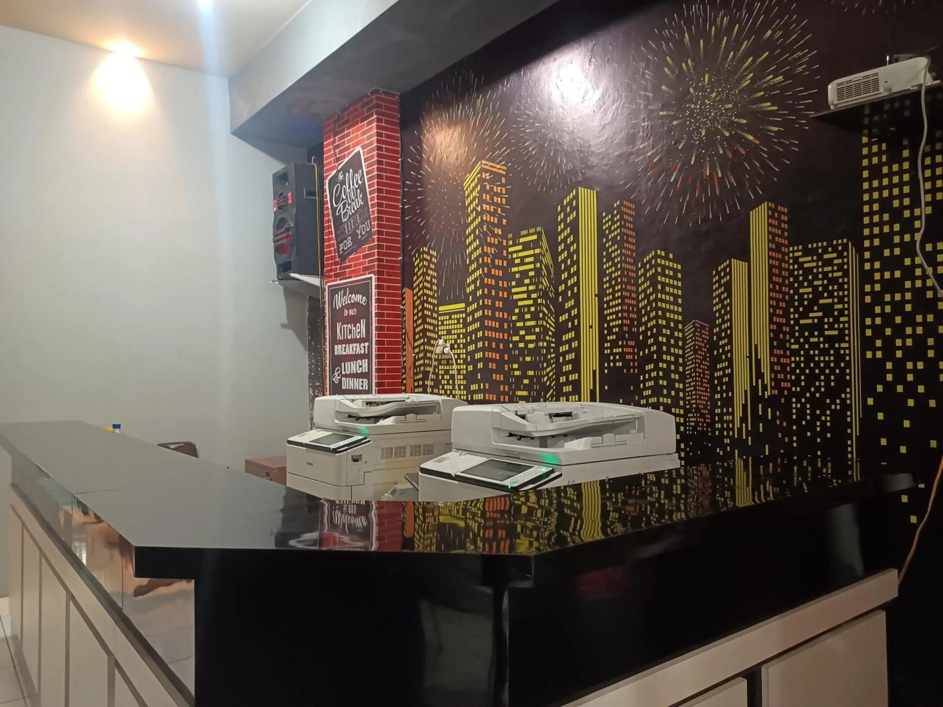 Lobby or reception in OYO 93090 Multi Plus Inn