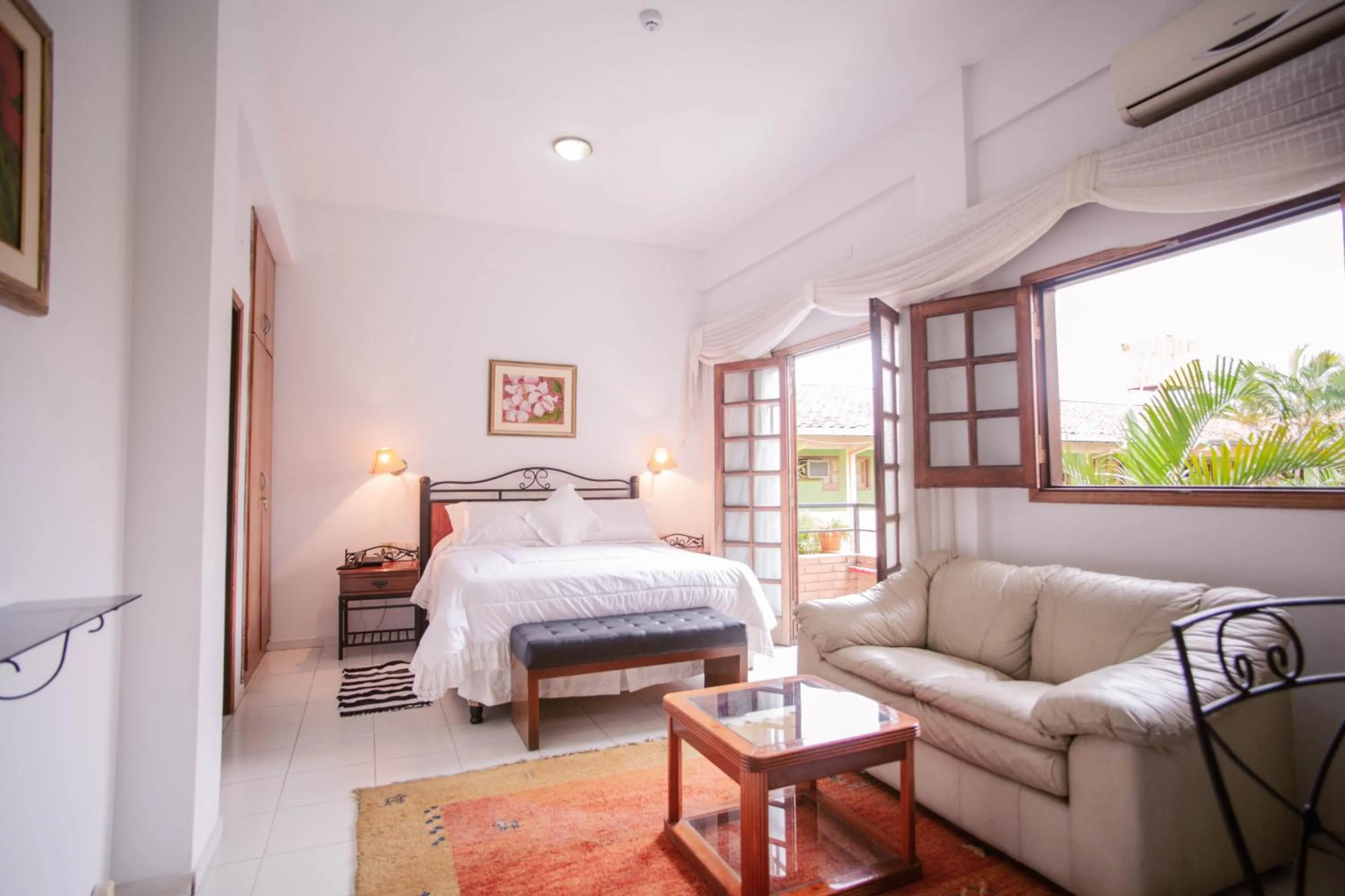 Bed in Hotel Santo Domingo