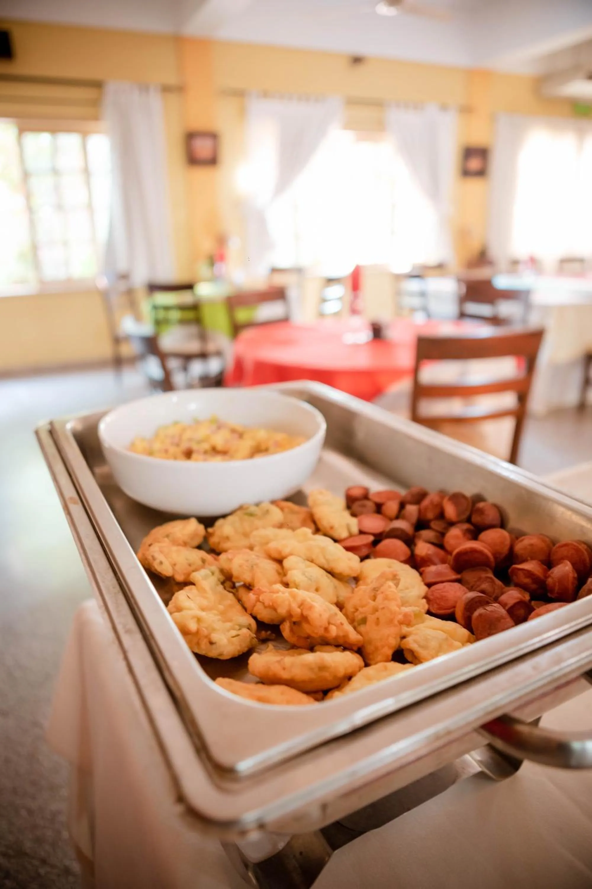 Buffet breakfast in Hotel Santo Domingo