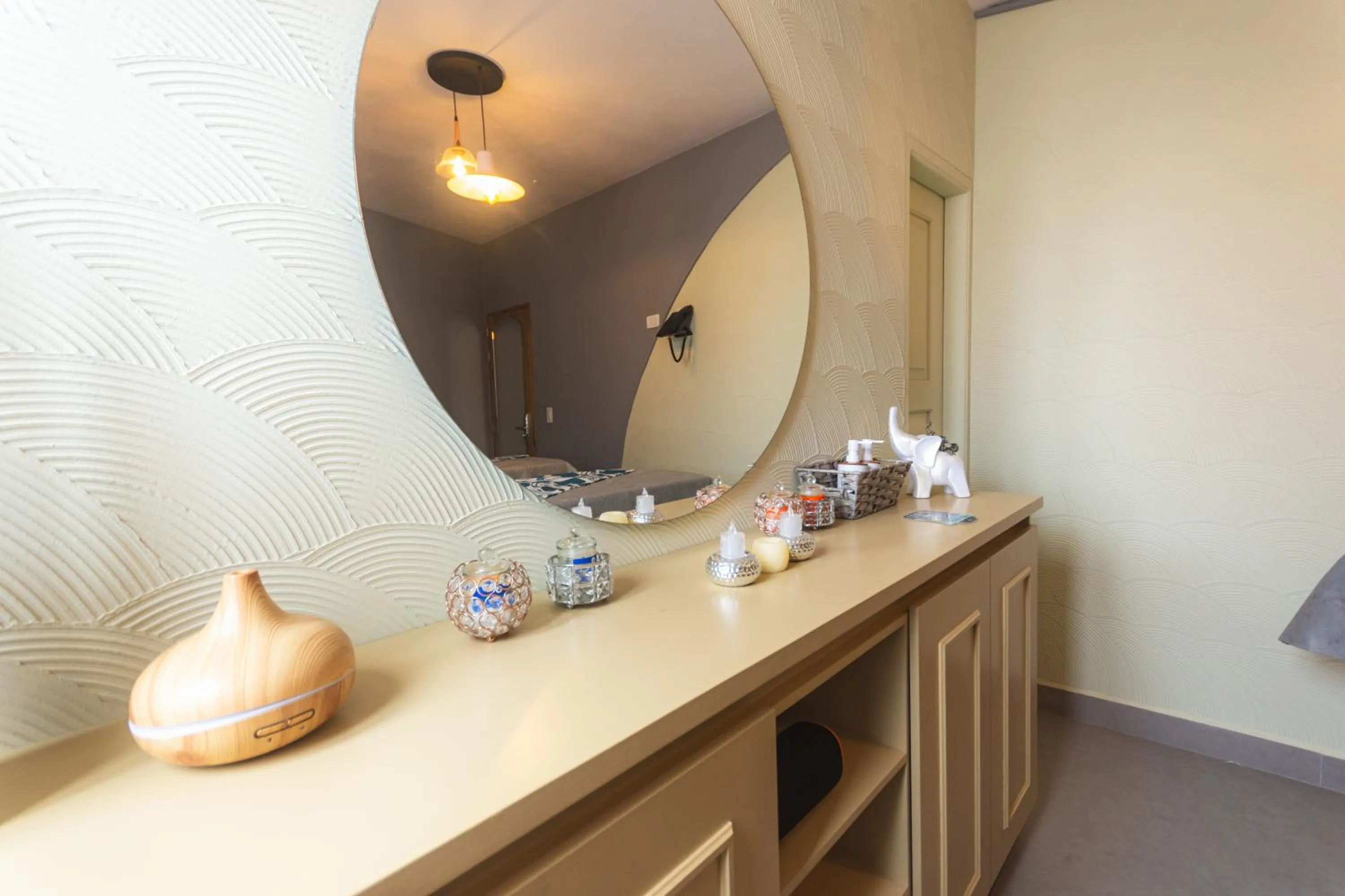 Decorative detail in Hotel Chromatic